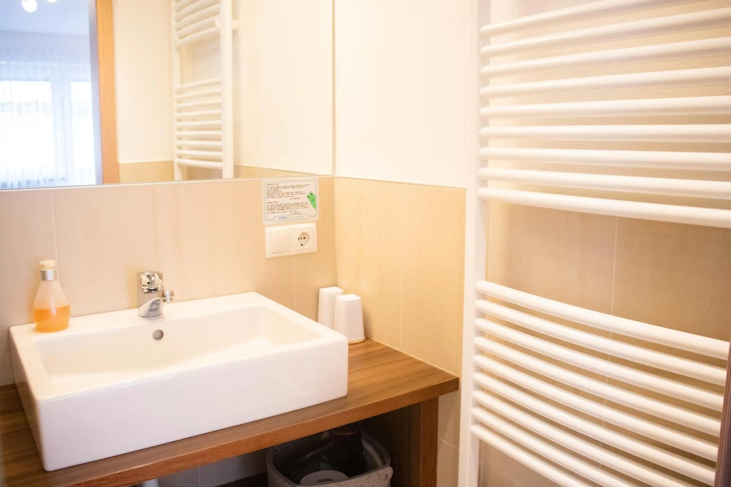 Bathroom in Garni Apparthotel St Valentin