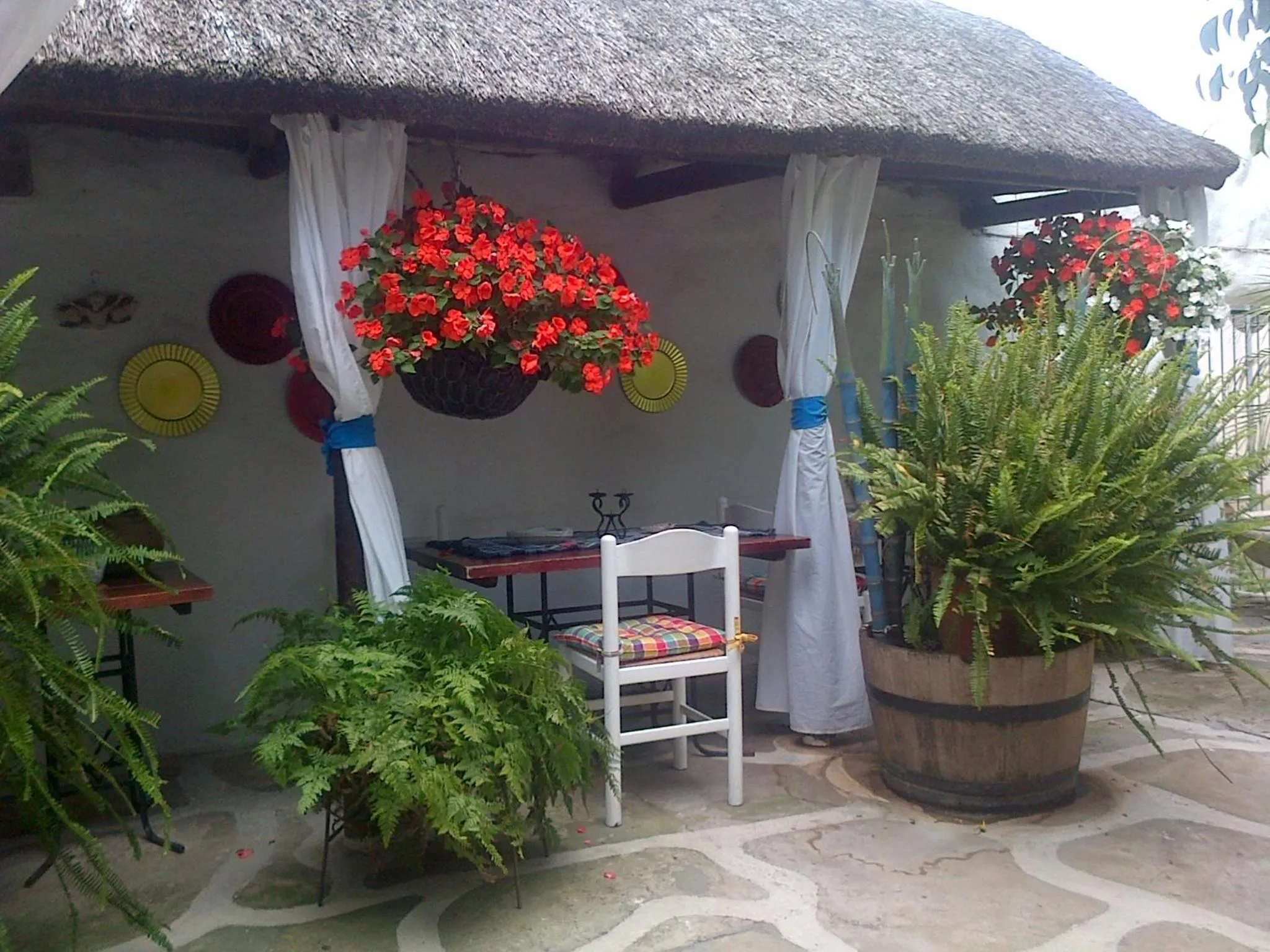 Patio in Athenian Villa