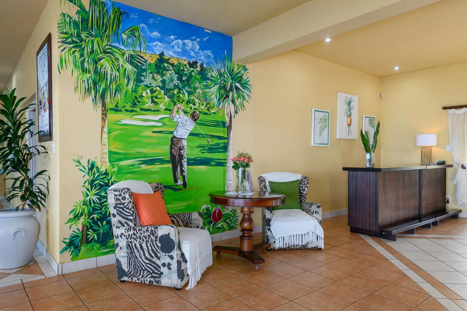 Area and facilities in Albatross Guesthouse