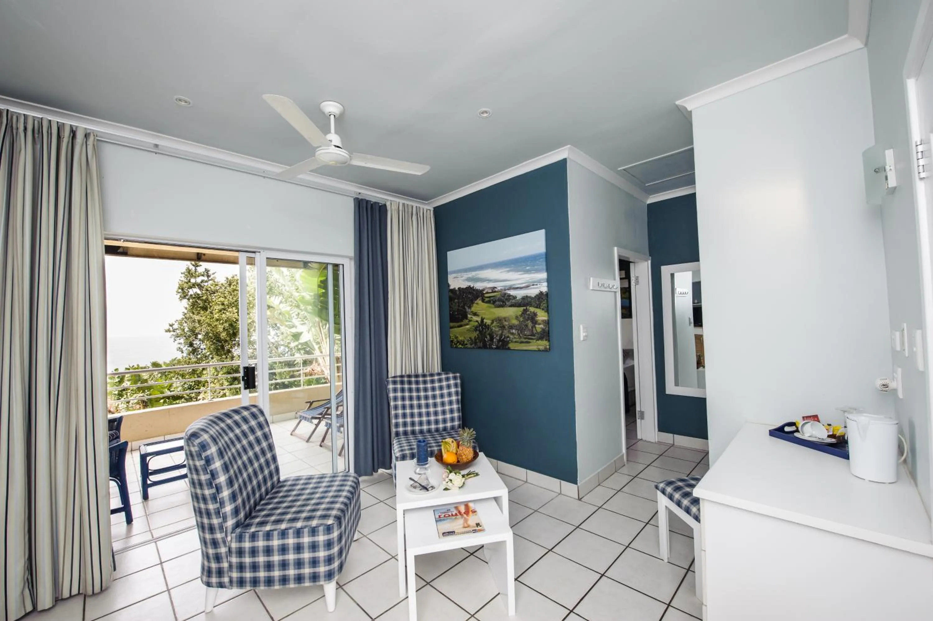 Seating area in Albatross Guesthouse