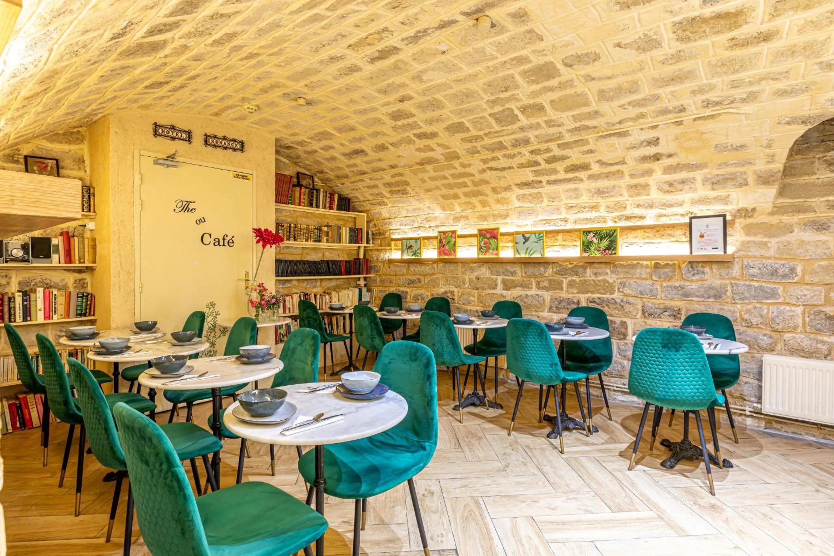 Breakfast in Hotel Romance Malesherbes by Patrick Hayat