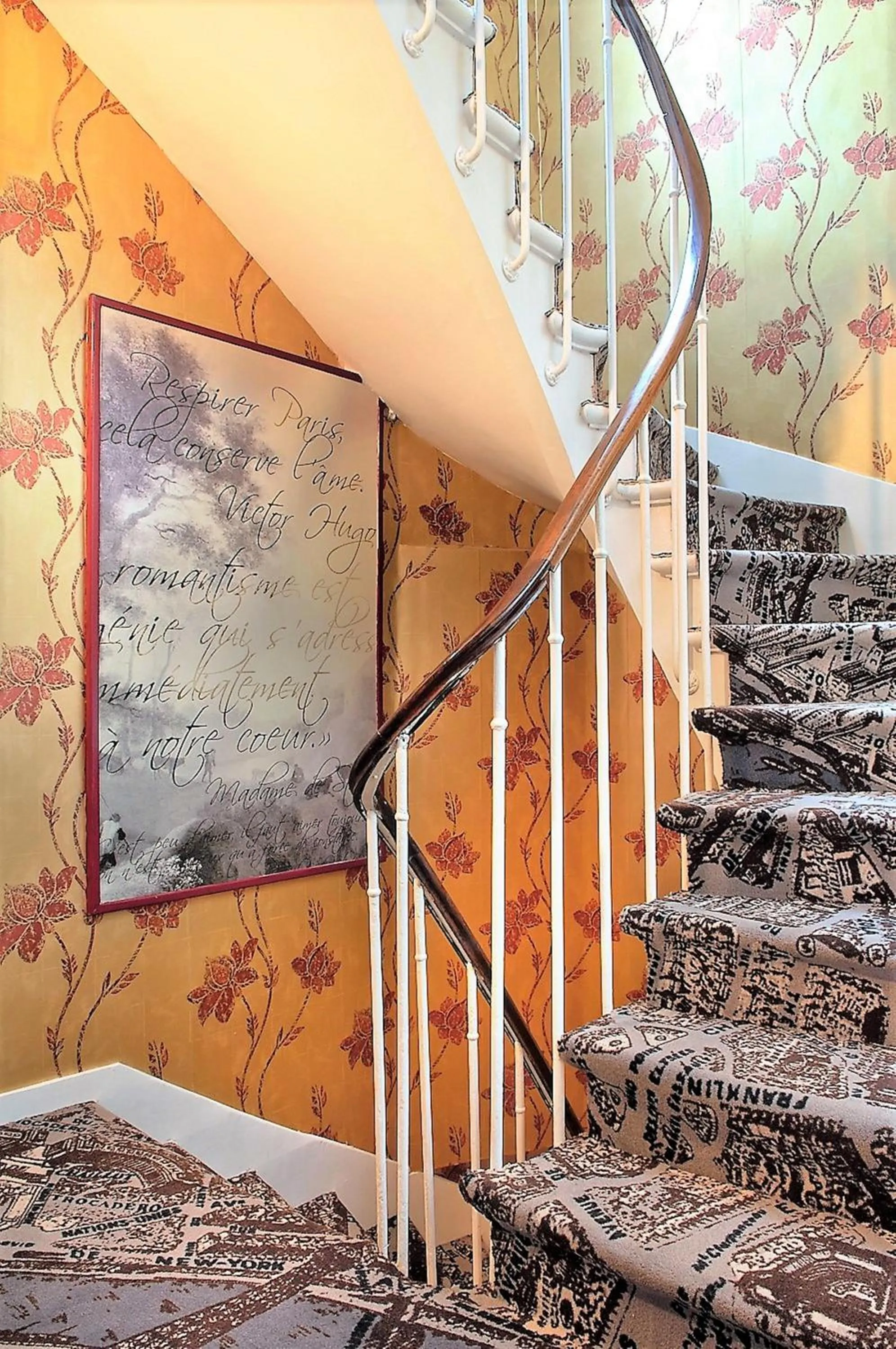 Decorative detail in Hotel Romance Malesherbes by Patrick Hayat