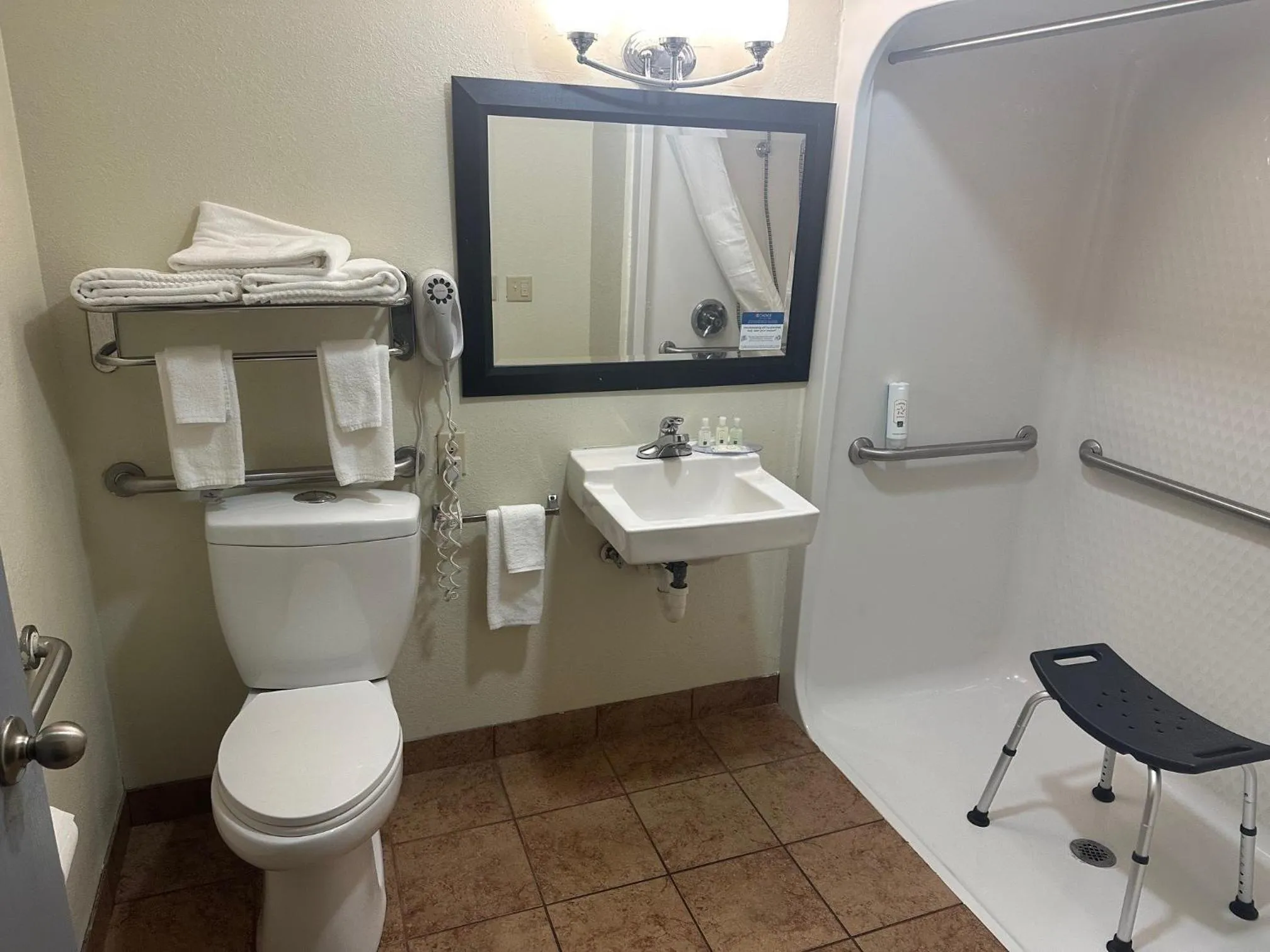 Bathroom in Quality Inn Plainfield - Indianapolis West