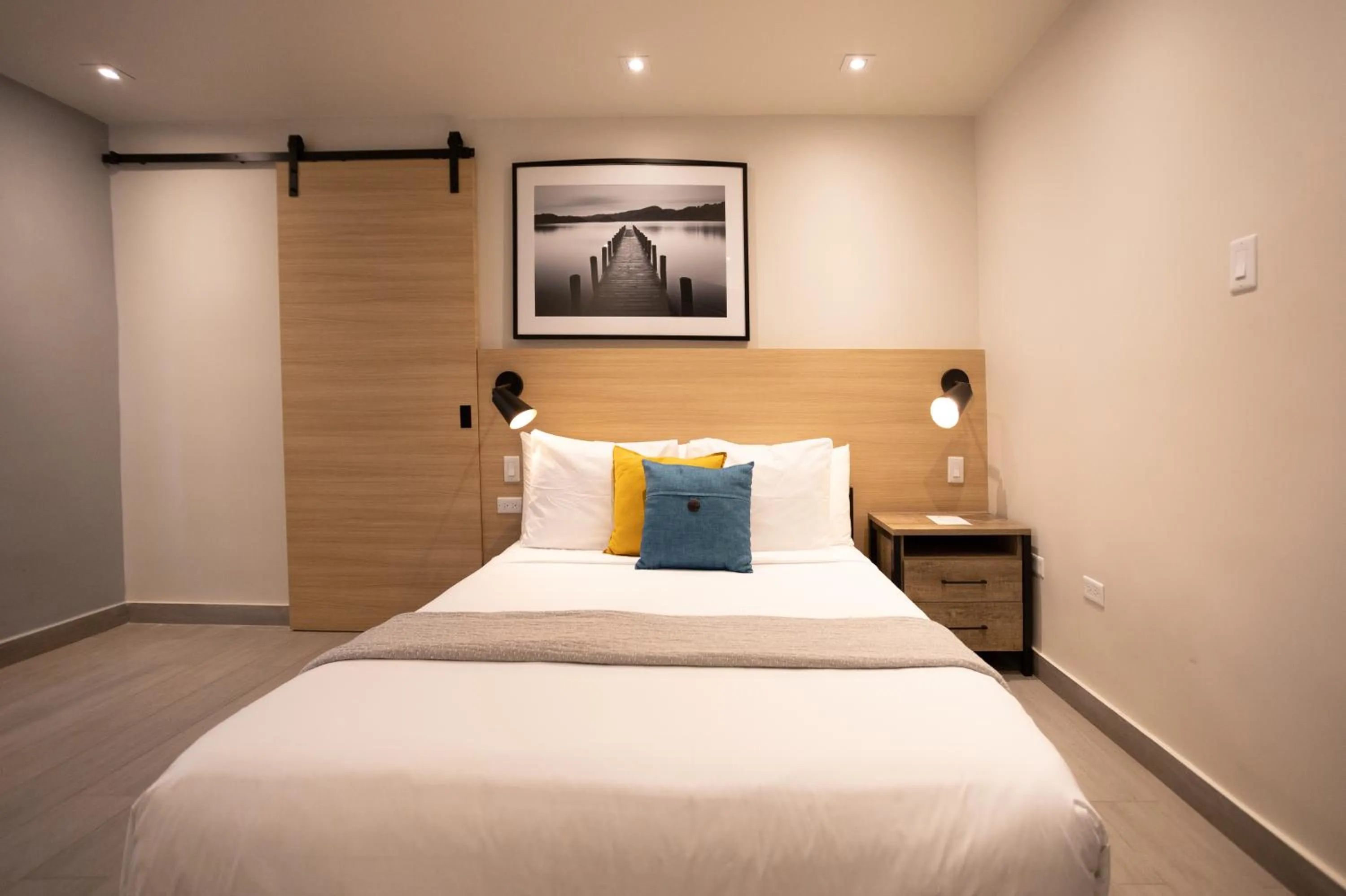 Bed in The Ivy Hotel