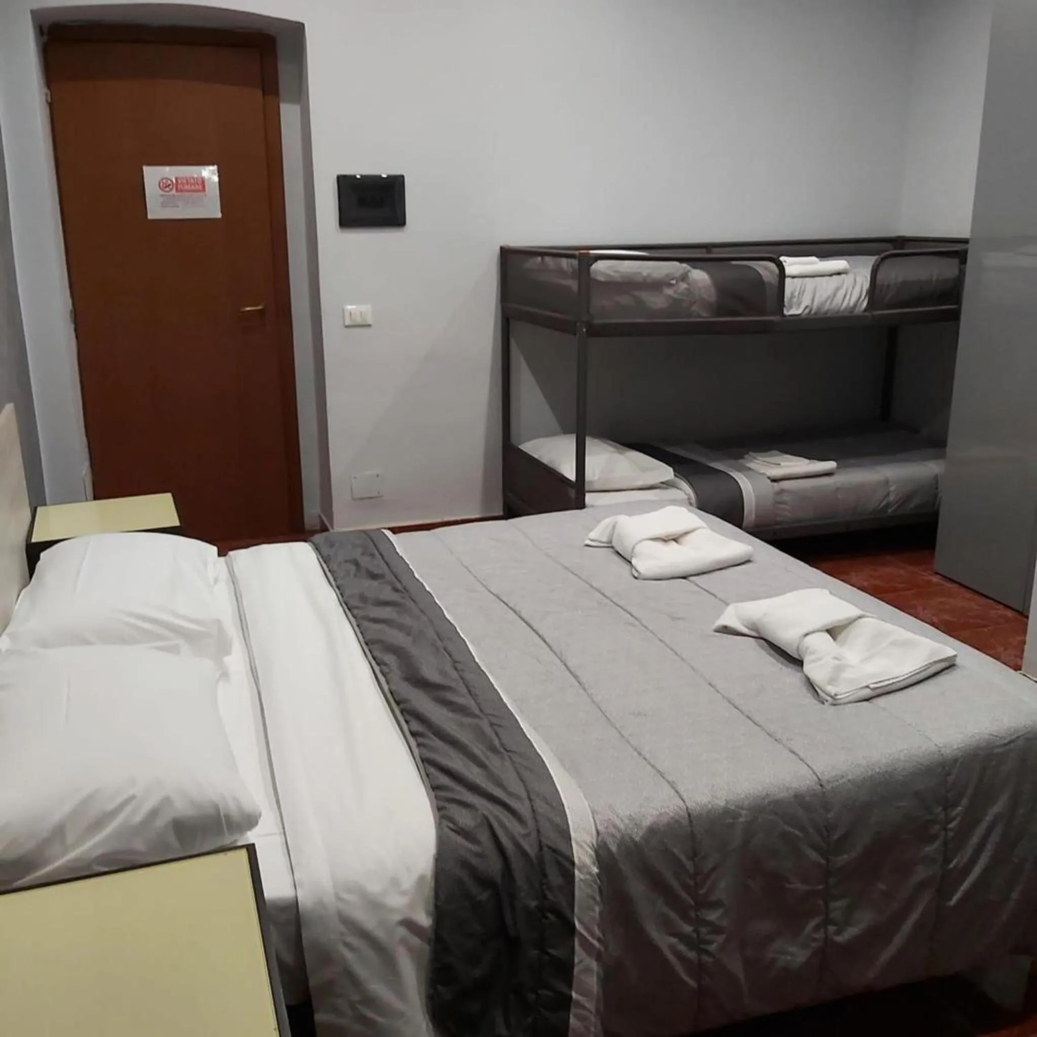 Bed in Hotel Convertini