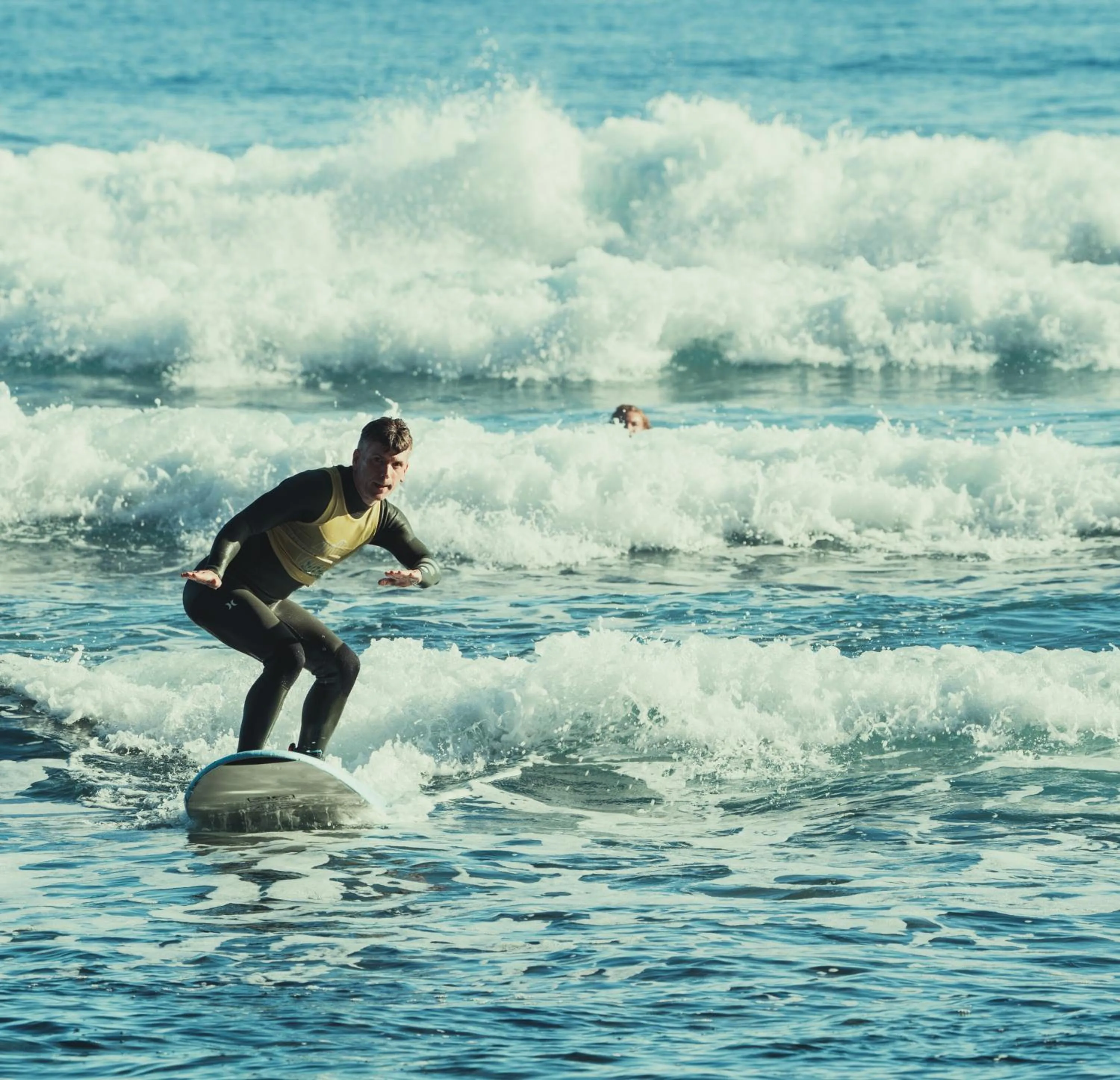 People in Madeira Surf Lodge