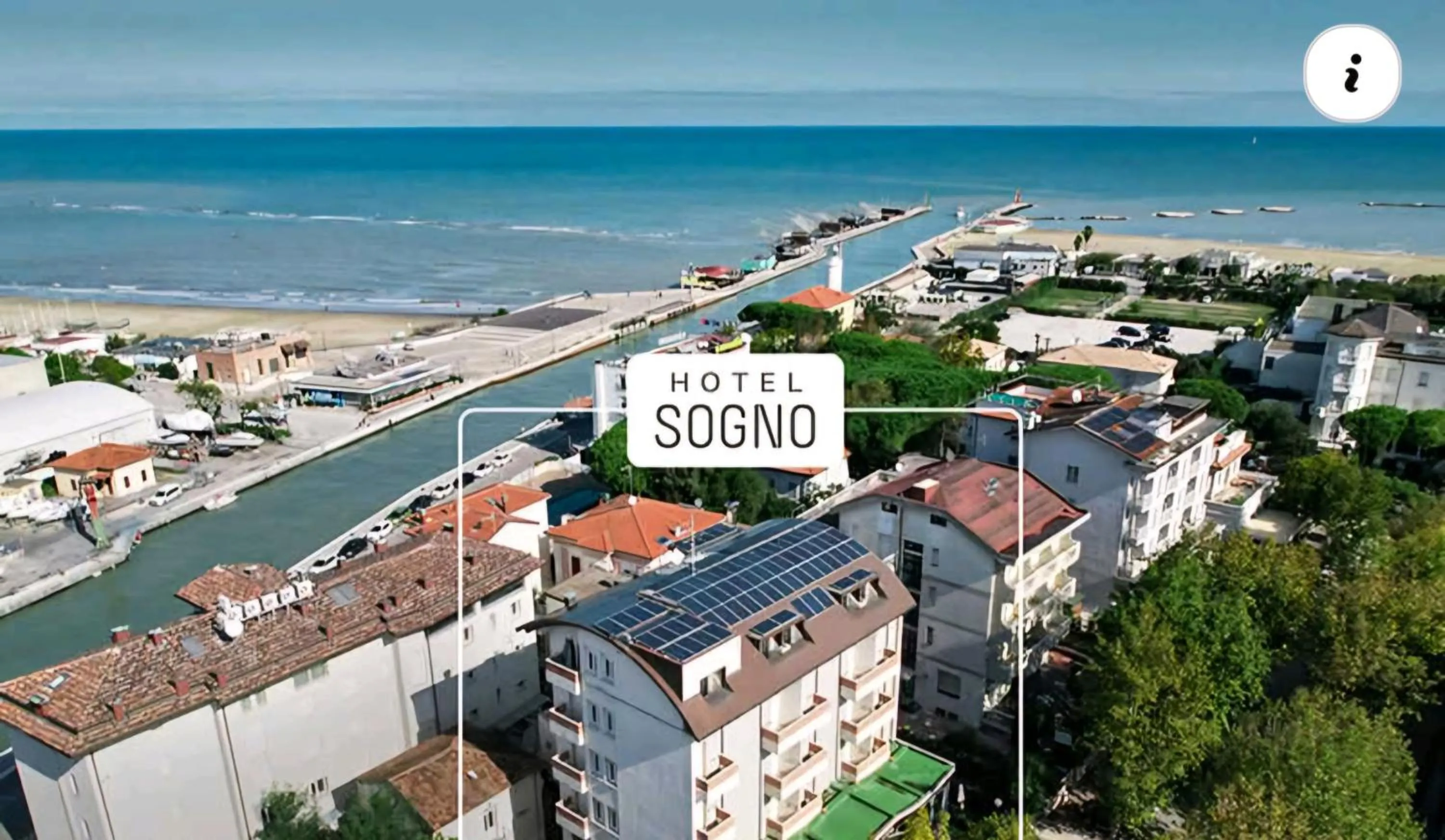 Property building in Hotel Sogno