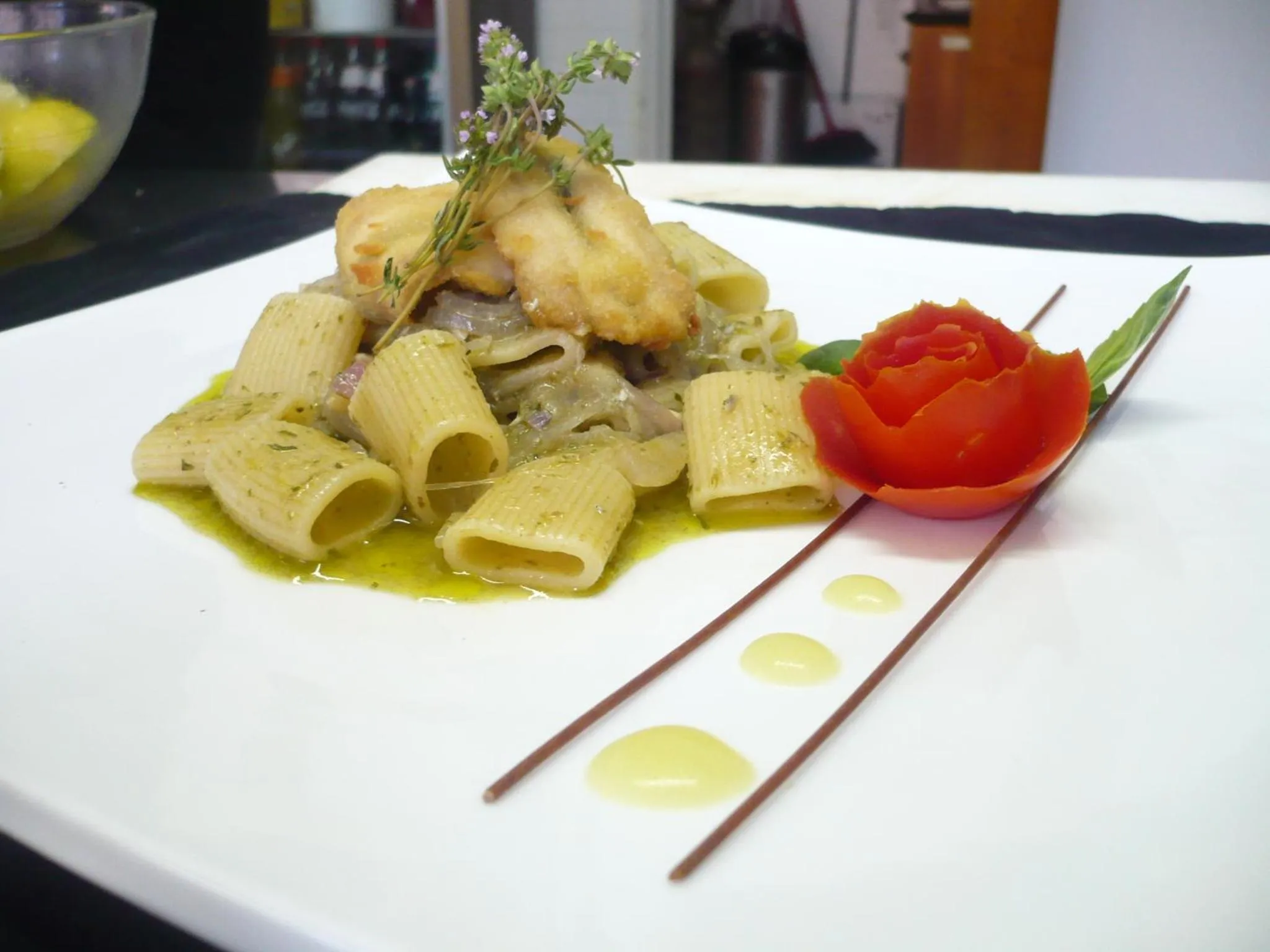 Food close-up in Hotel Sogno