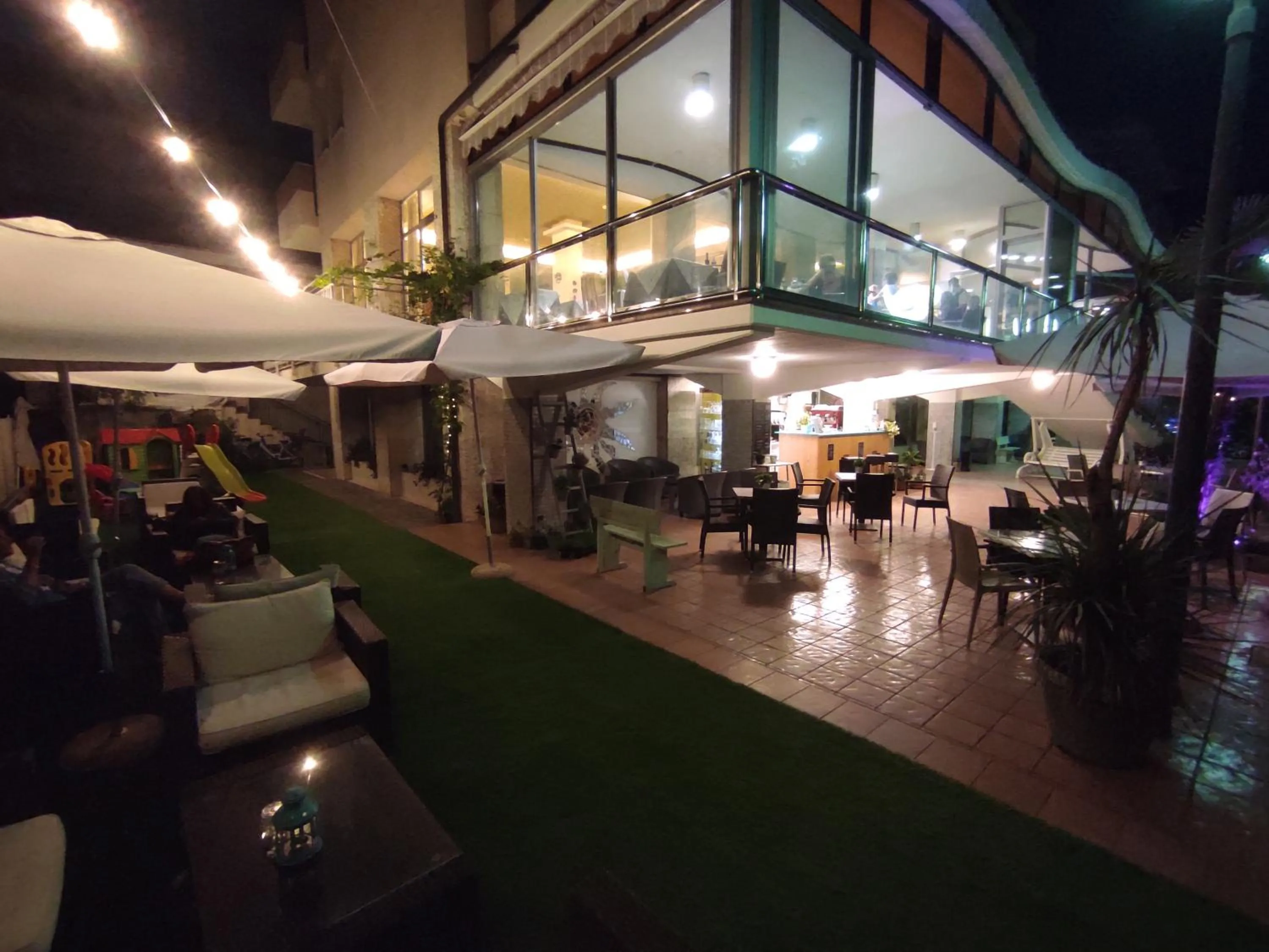 Garden view in Hotel Sogno