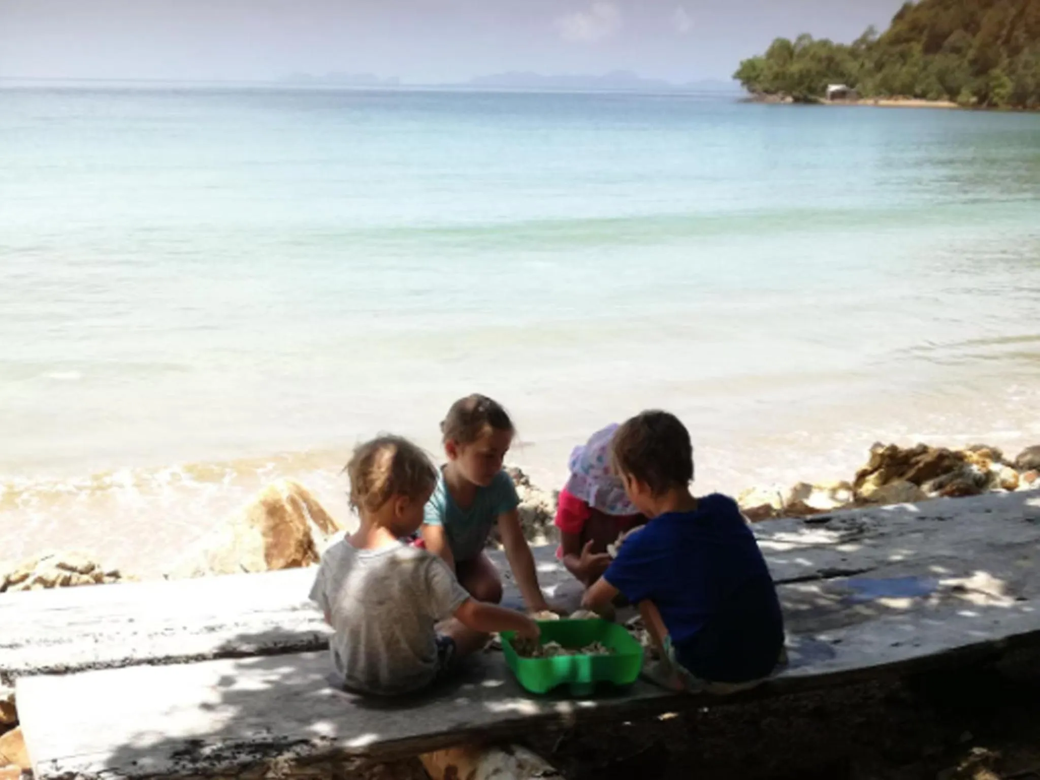 People in Bonhomie Beach Cottage