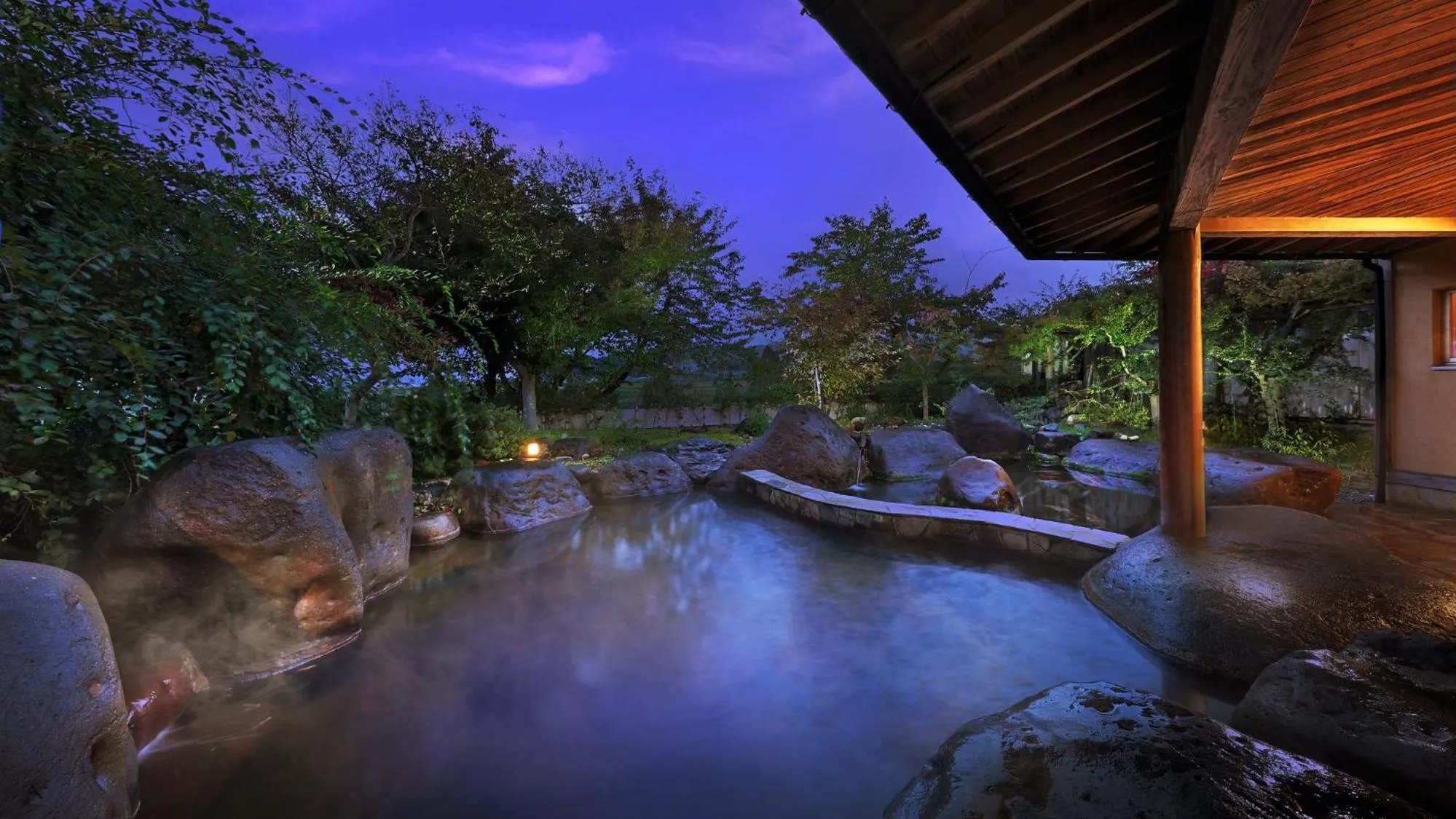 Hot Spring Bath in Hotel Symphony Annex Sagae Onsen