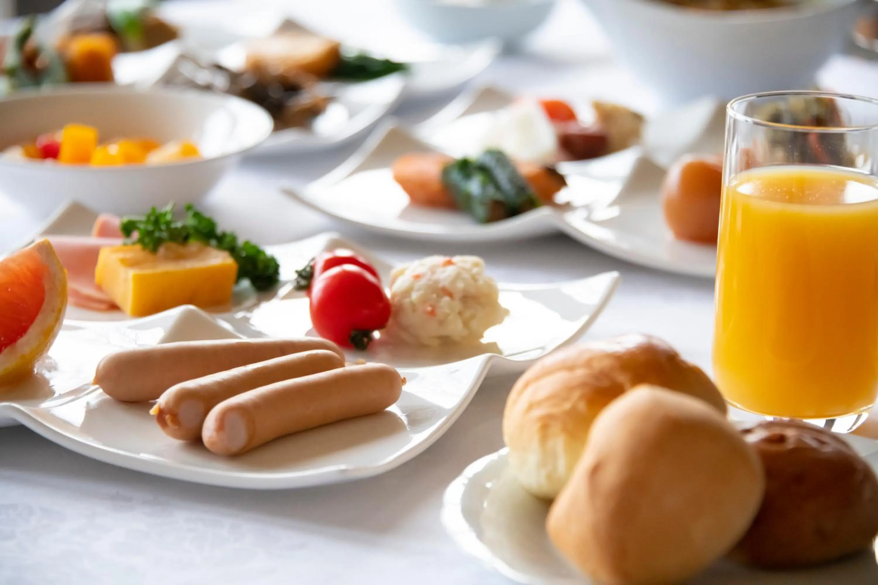 Breakfast in Hotel Symphony Annex Sagae Onsen