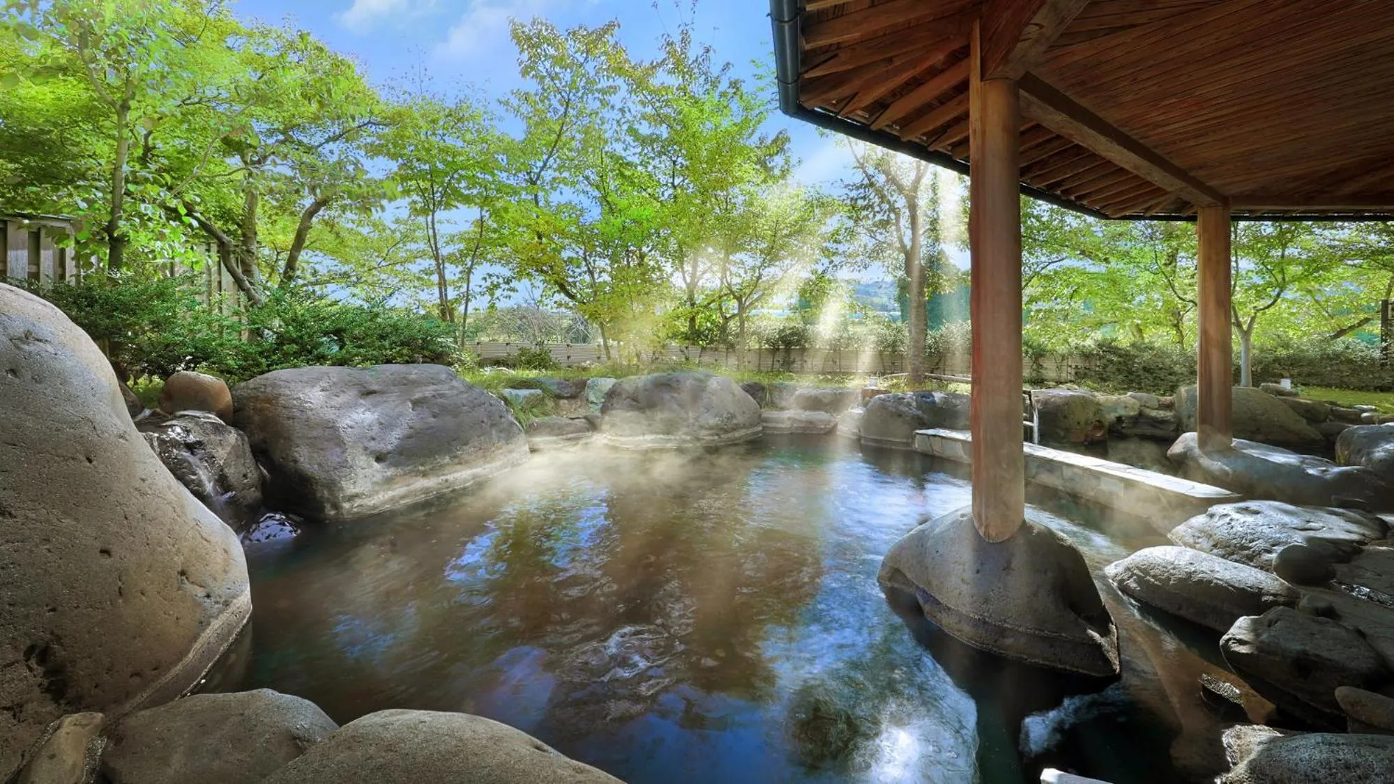 Hot Spring Bath in Hotel Symphony Annex Sagae Onsen