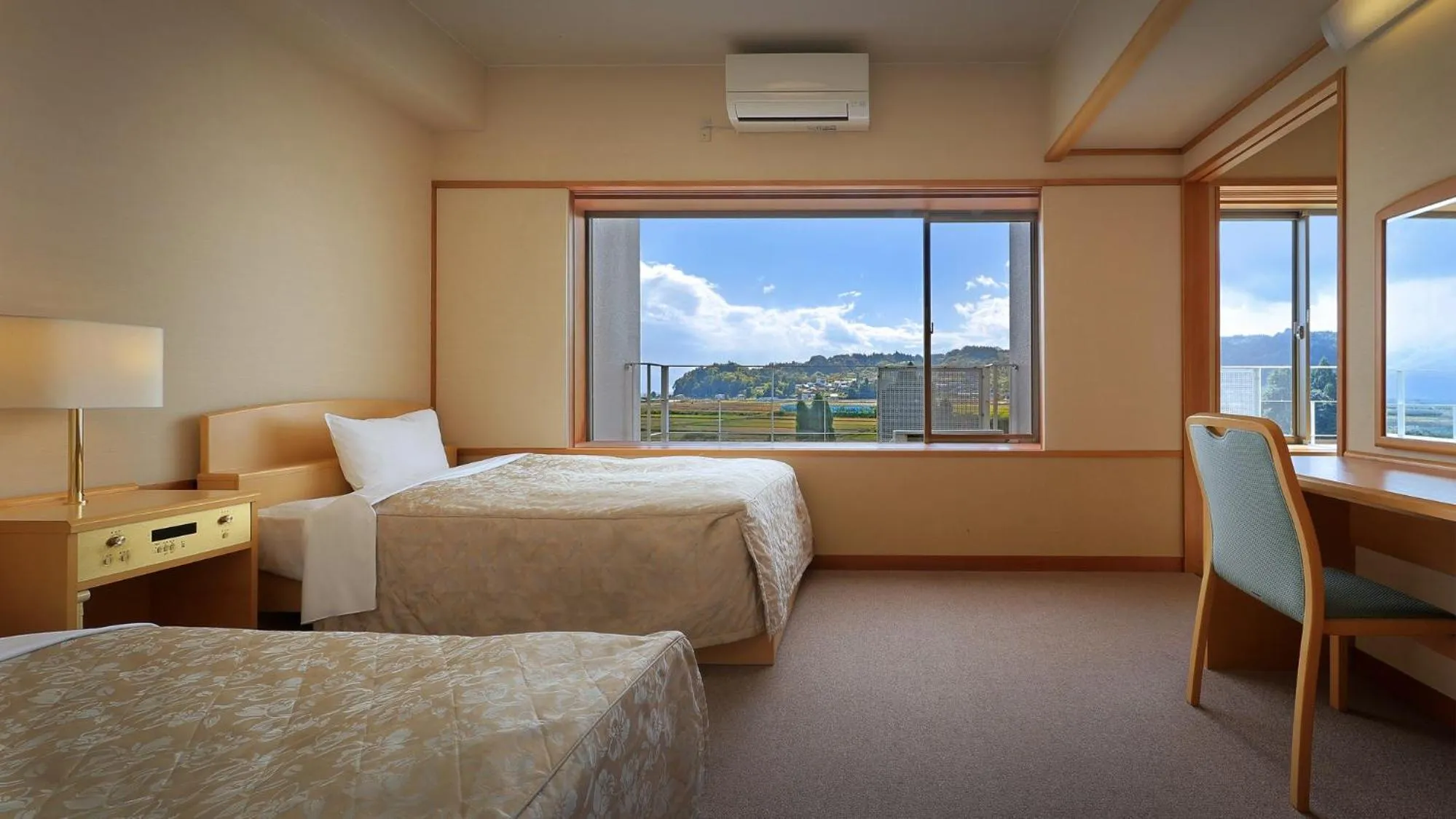 Bed in Hotel Symphony Annex Sagae Onsen