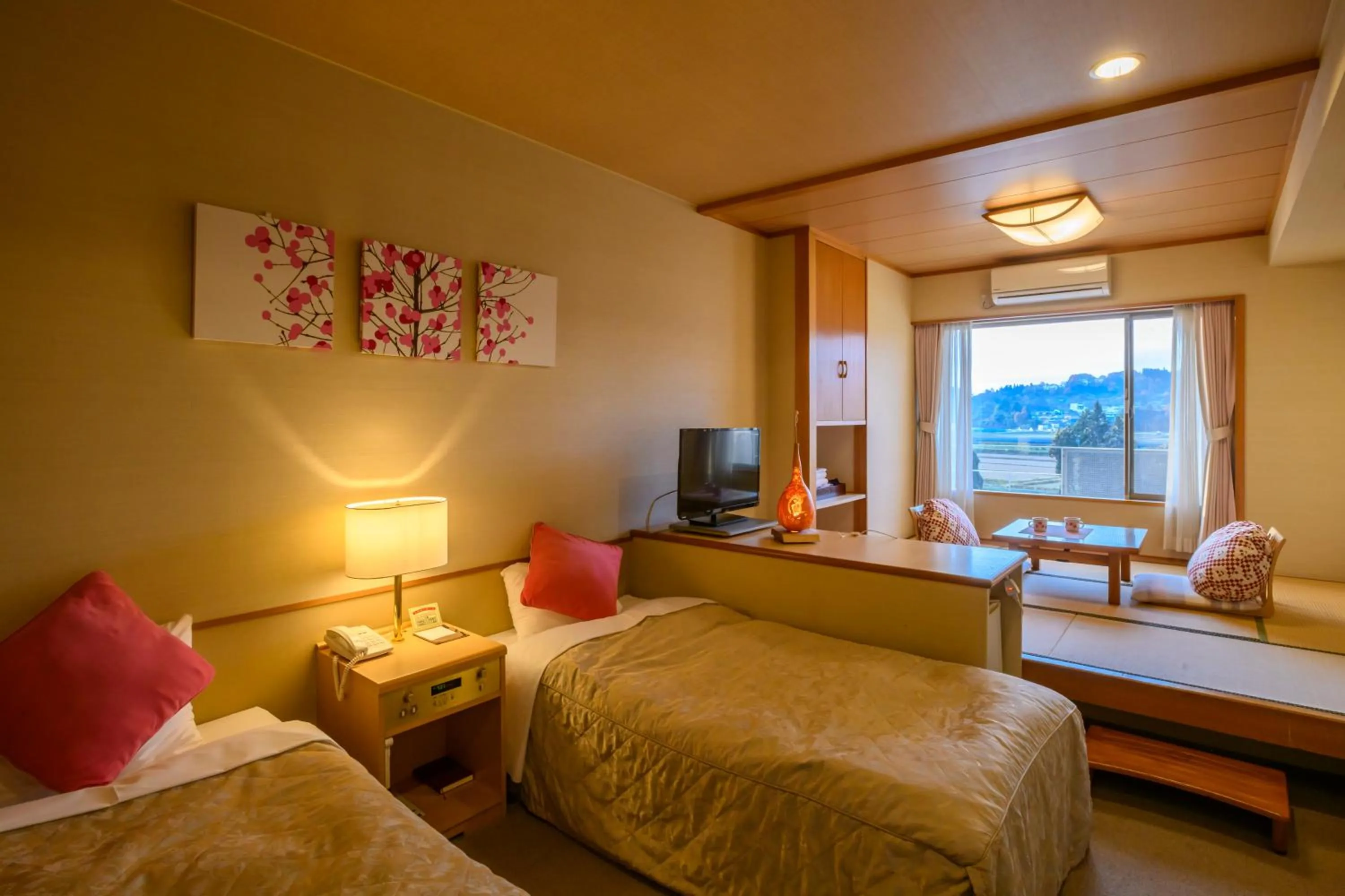 Superior Twin Room - single occupancy in Hotel Symphony Annex Sagae Onsen