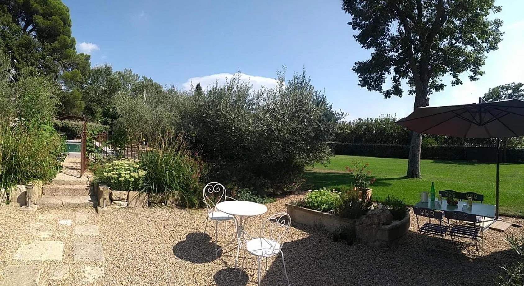 Patio in Mas de Camejean