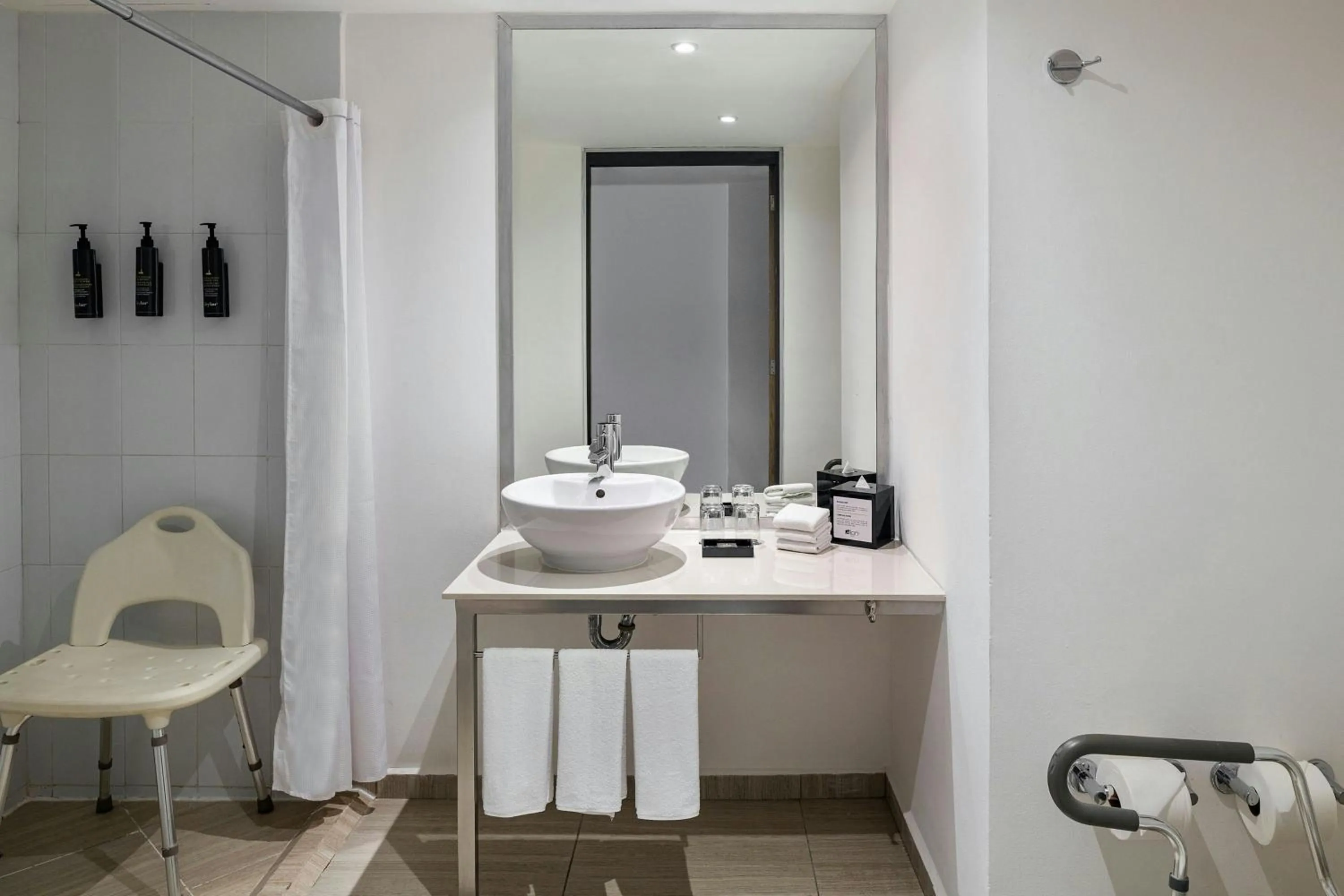 Bathroom in Aloft Cancun
