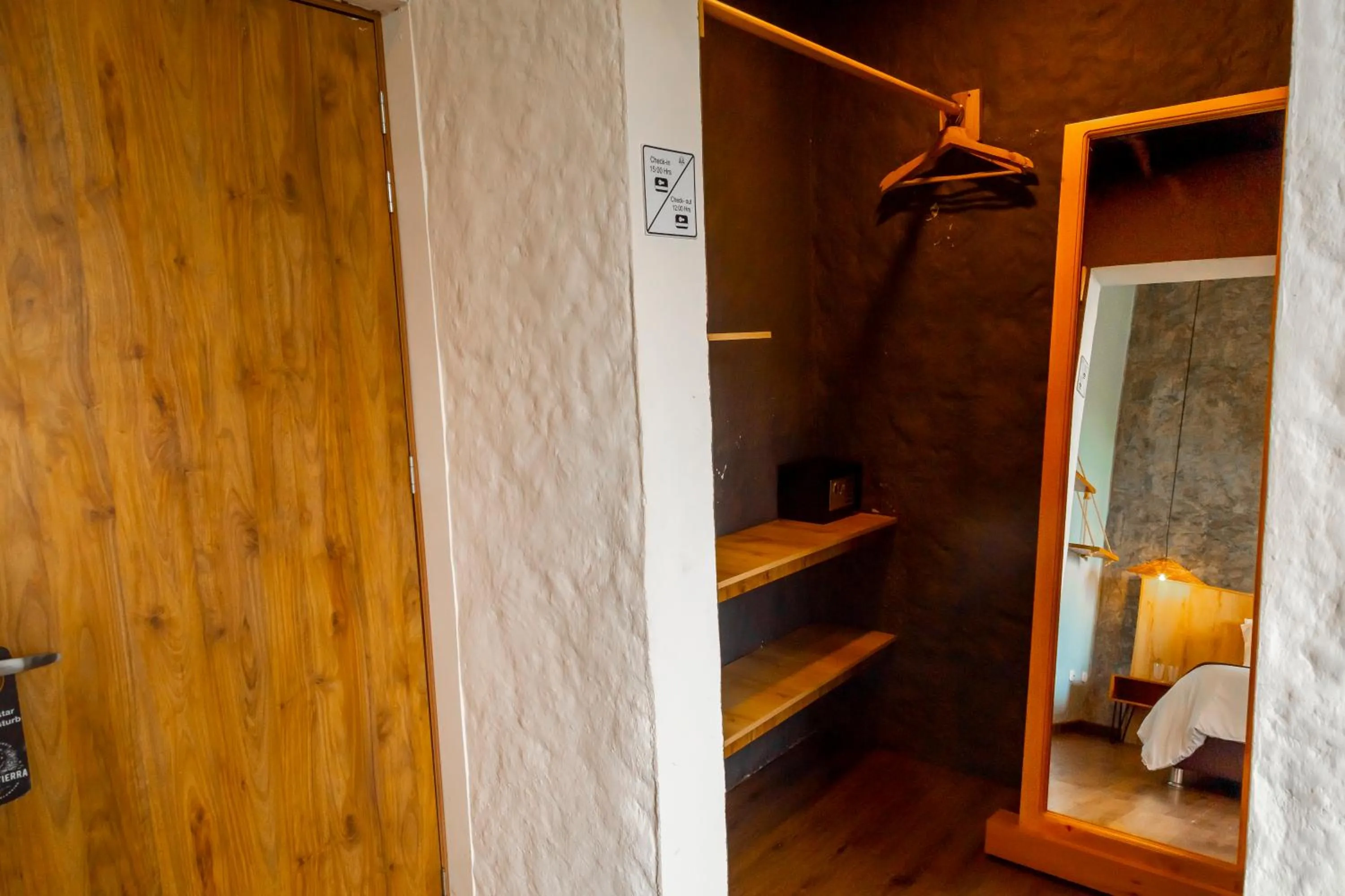 Bed in Ecohotel Monte Tierra Habitaciones y Glamping