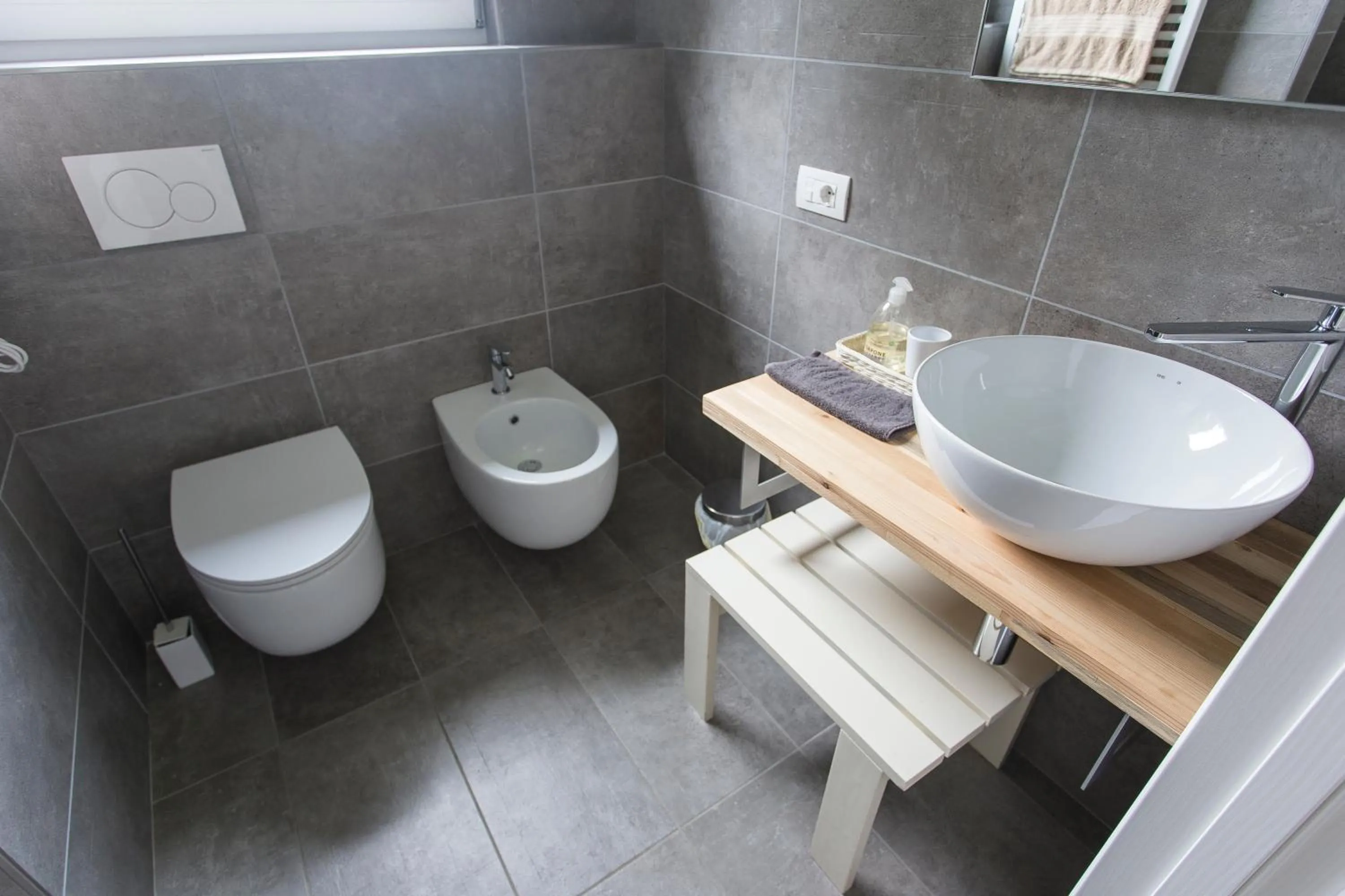 Bathroom in Aqua&Co Bellagio - Eco conscious stay