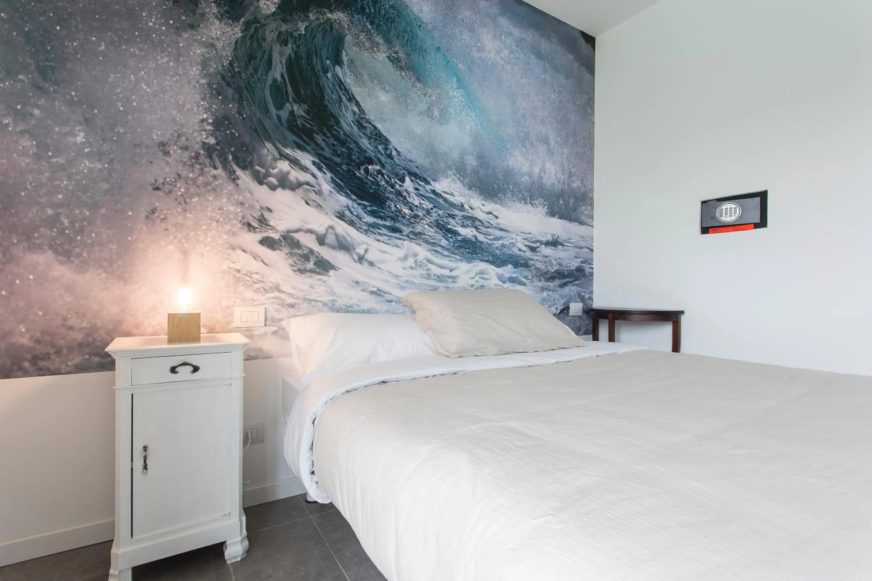 Bed in Aqua&Co Bellagio - Eco conscious stay