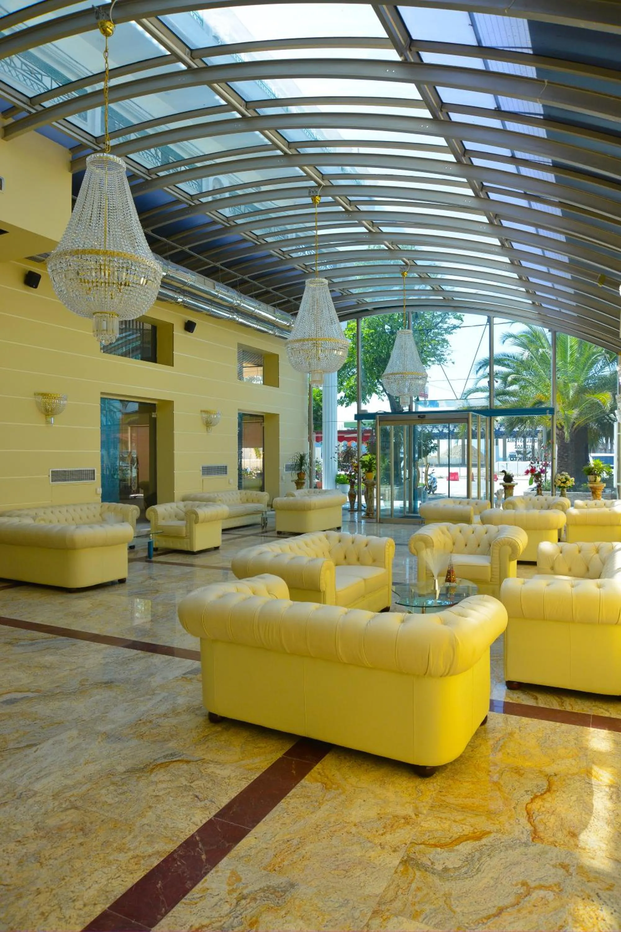 Lobby or reception in Hotel Astoria