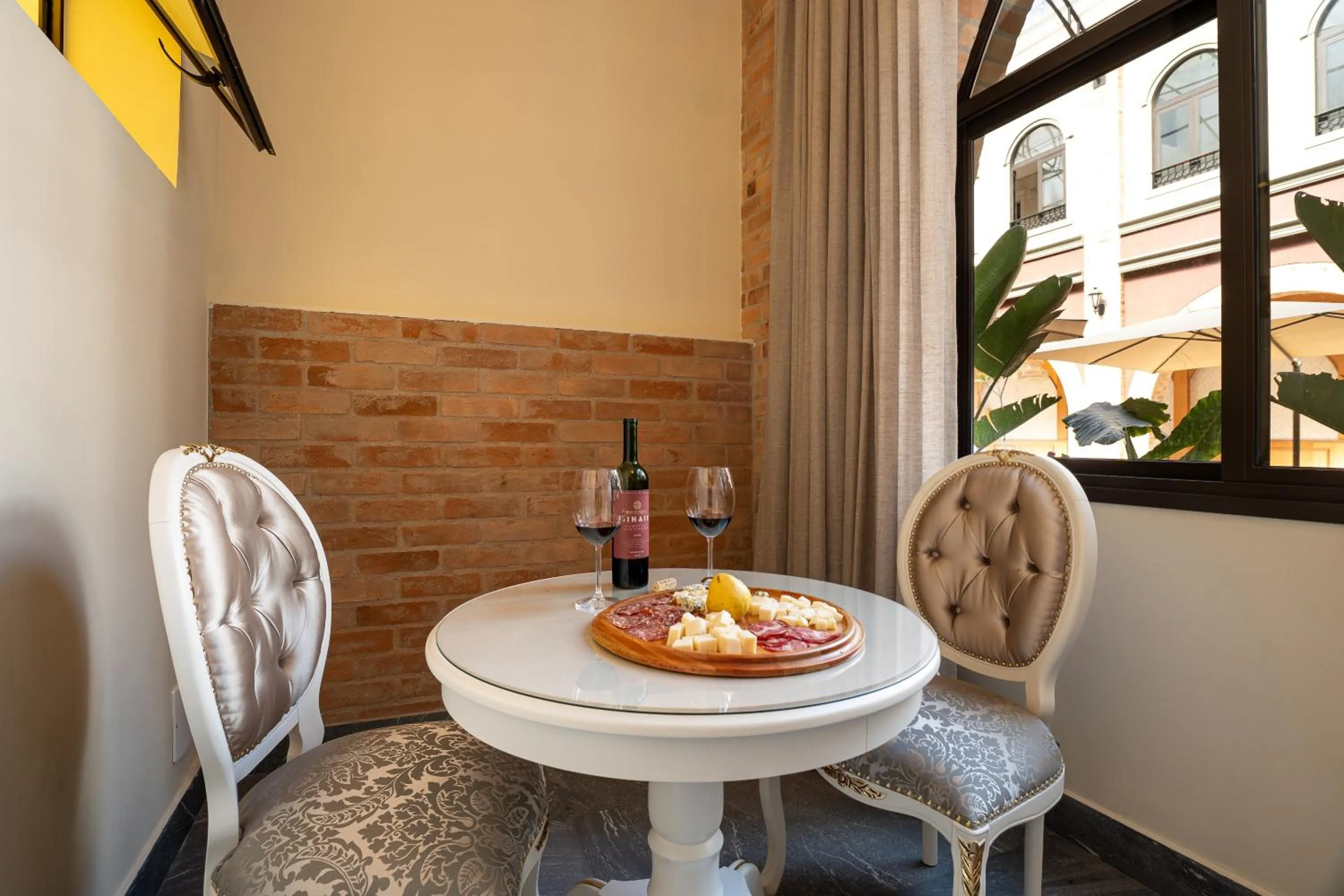 Living room in Pousada Luis XV