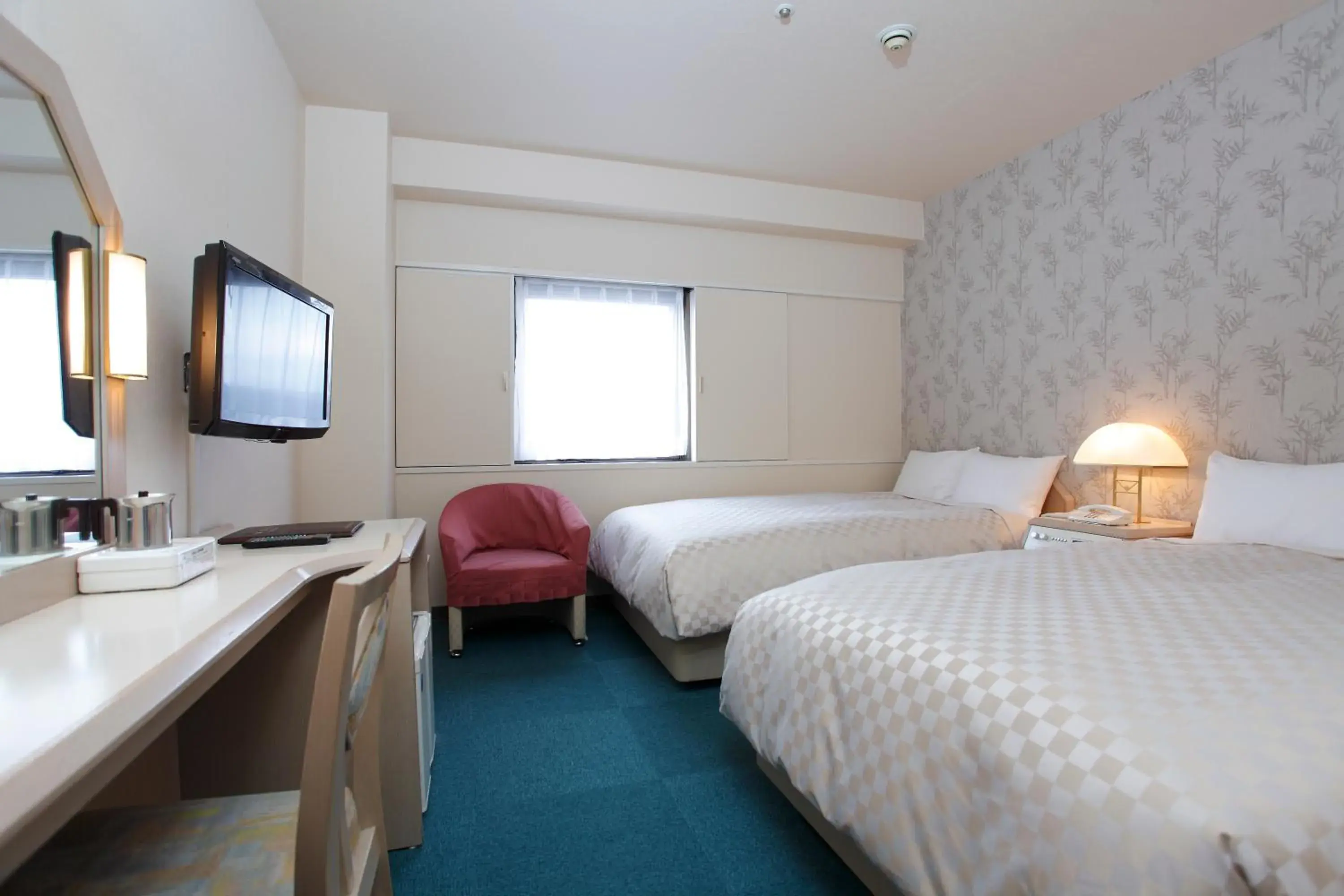 Twin Room - Smoking in Aizuwakamatsu Washington Hotel Twin Room - Smoking in Aizuwakamatsu Washington Hotel