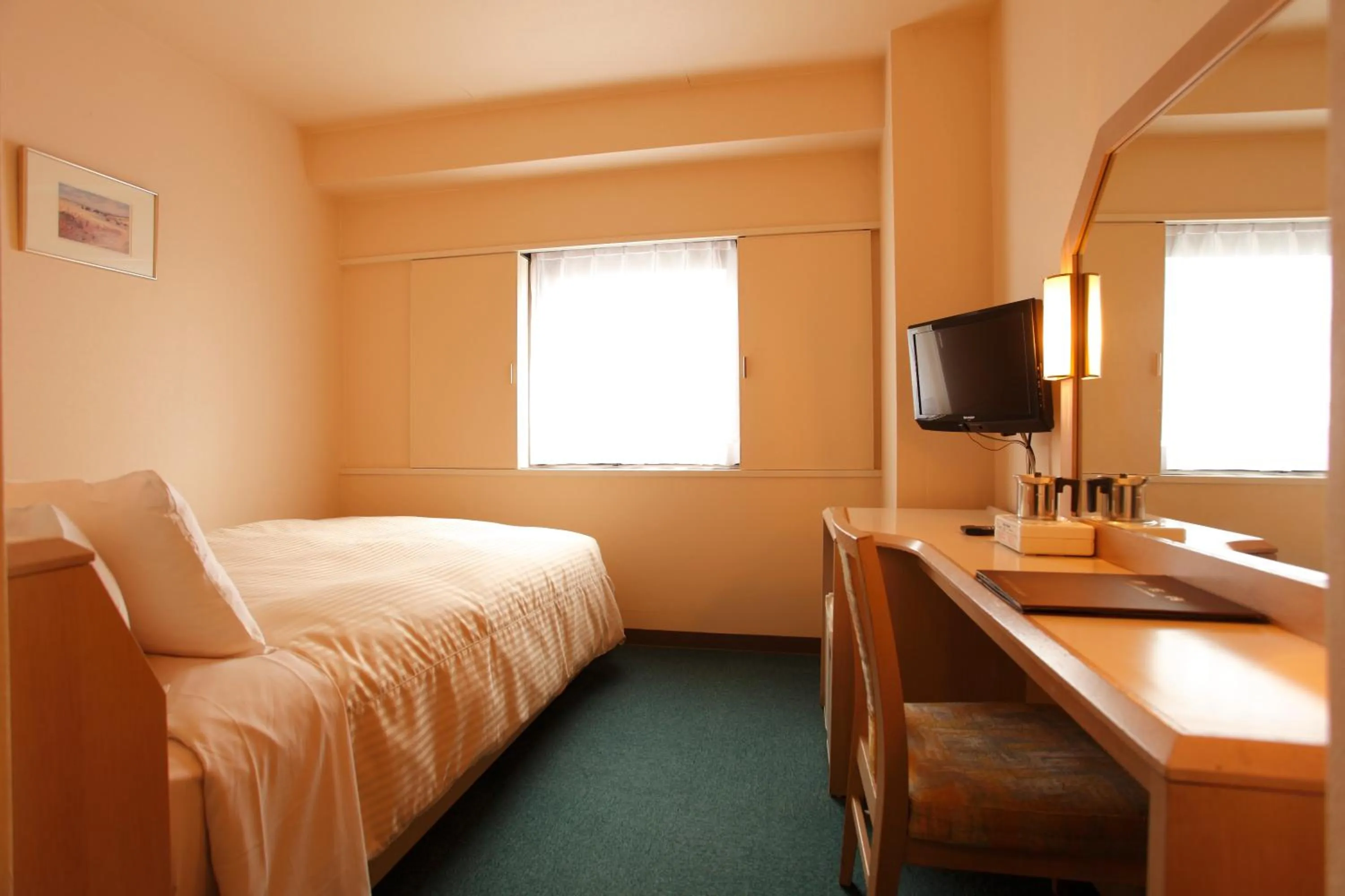 Day, Bed in Aizuwakamatsu Washington Hotel