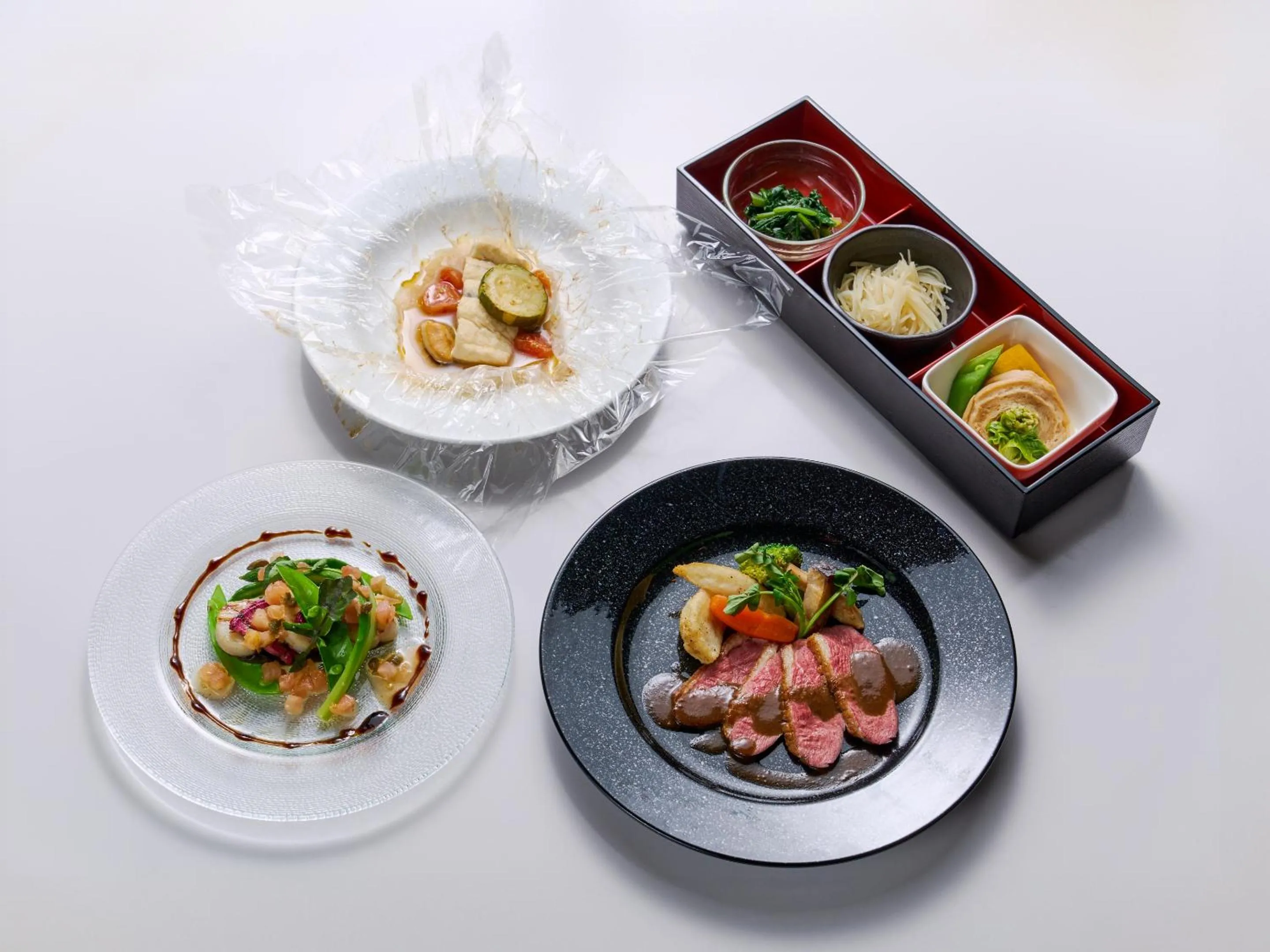 Dinner in Ishinoyu Lodge