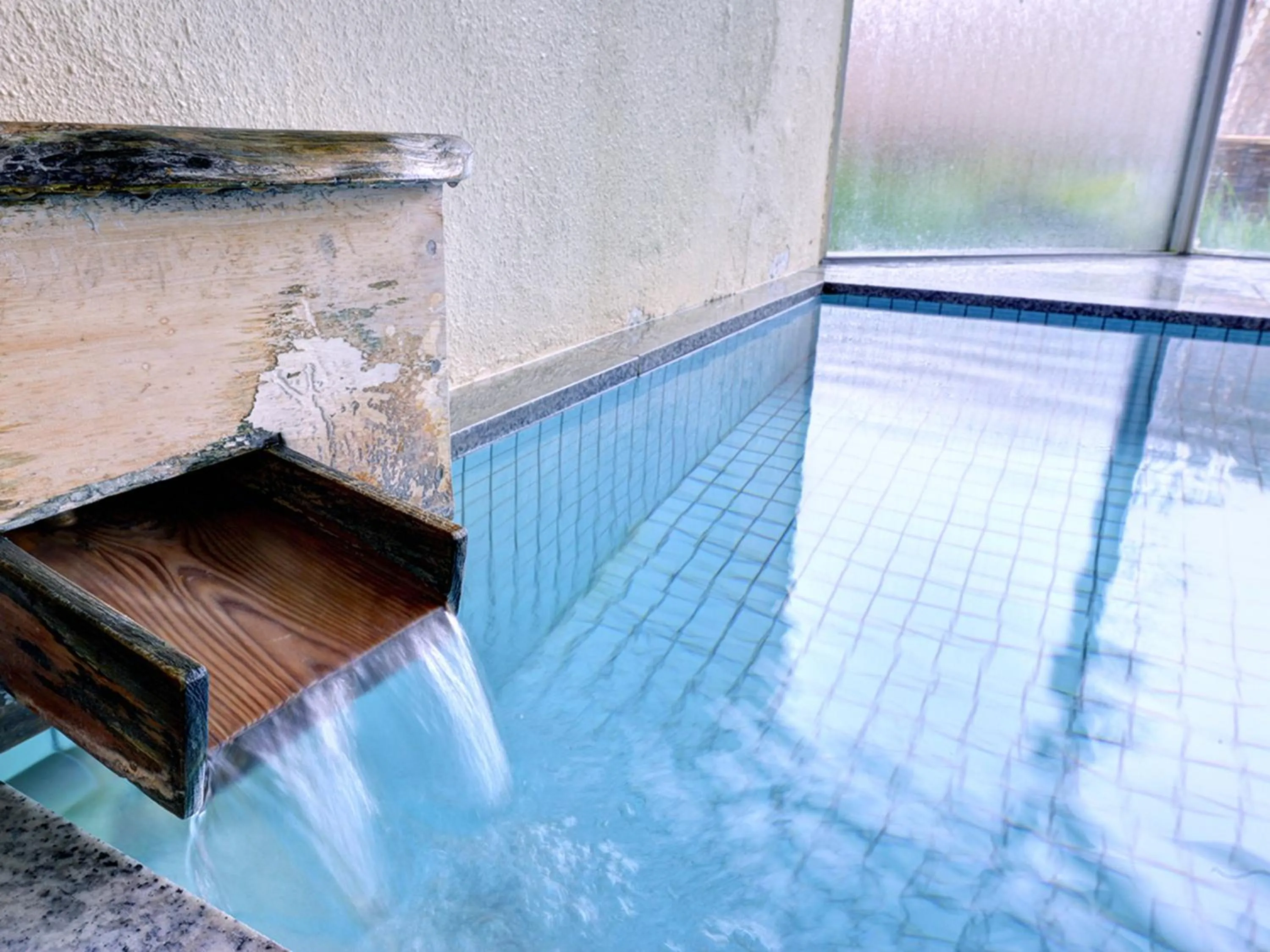 Hot Spring Bath in Ishinoyu Lodge