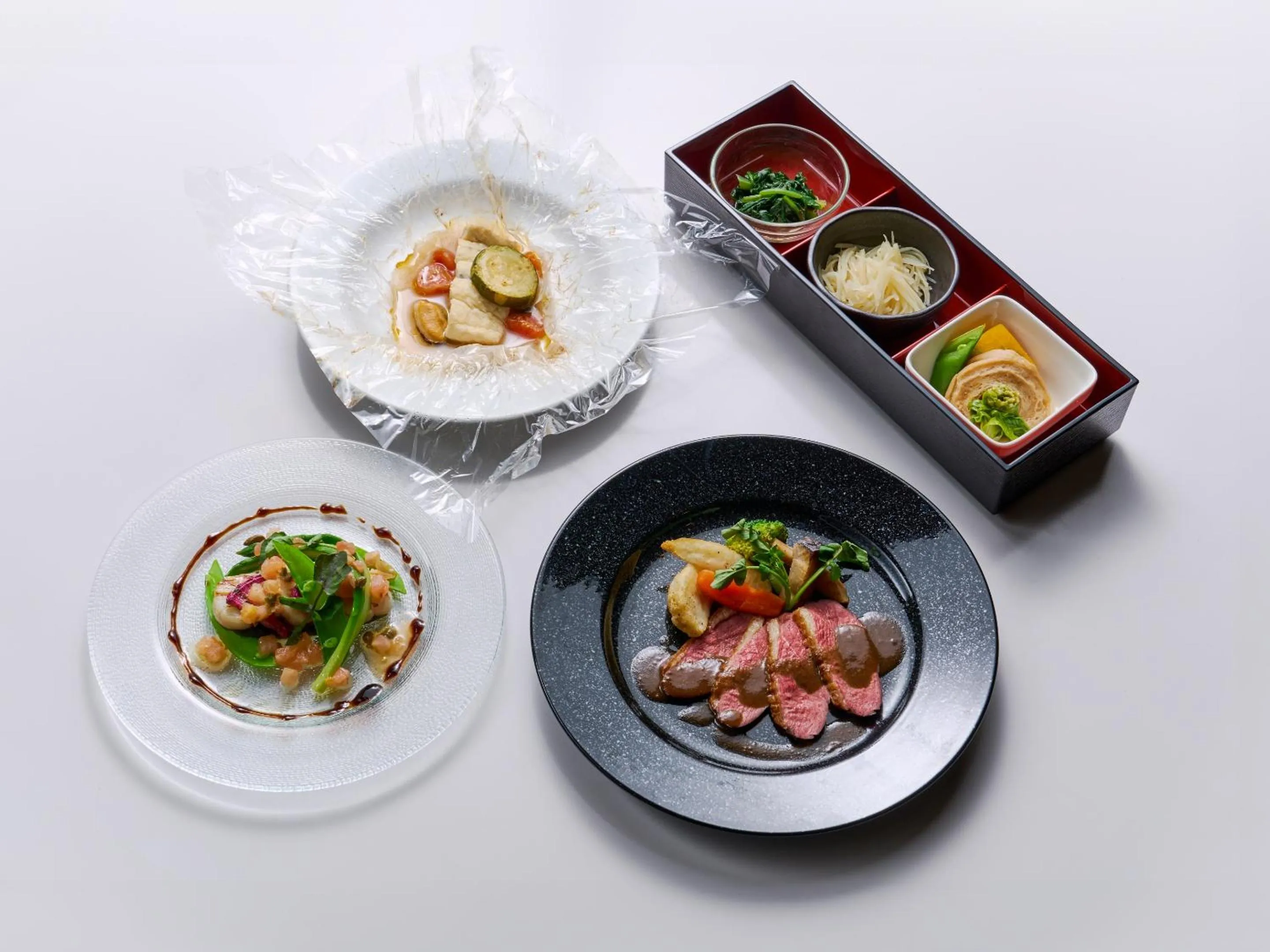 Dinner in Ishinoyu Lodge