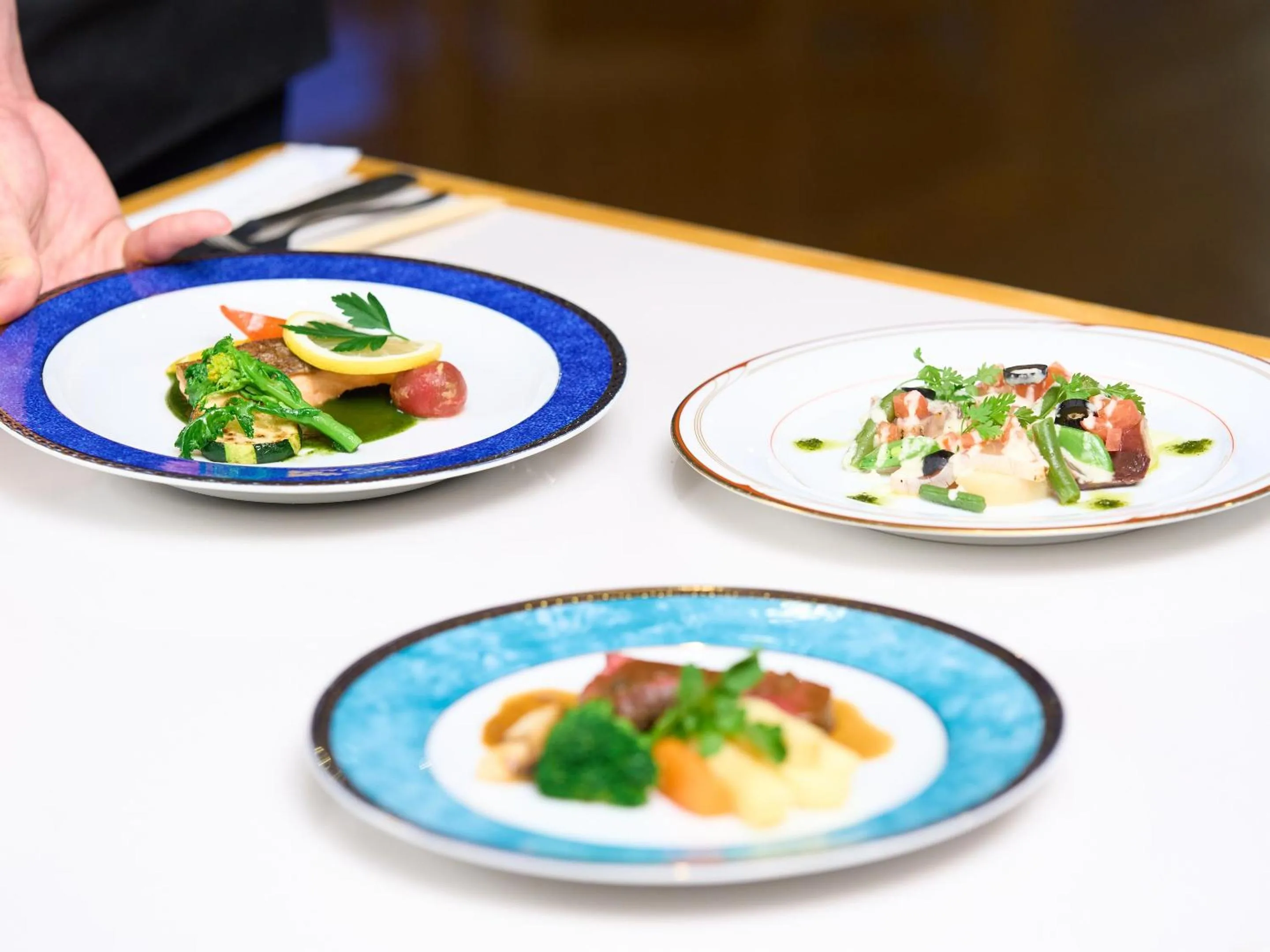 Food close-up in Ishinoyu Lodge