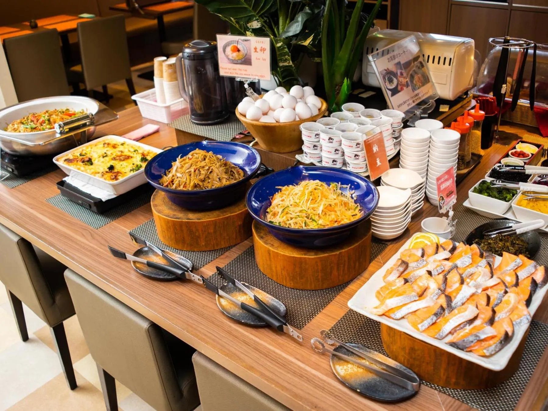 Breakfast in Natural Hot Spring SUPER HOTEL Kumamoto Chamber of Commerce