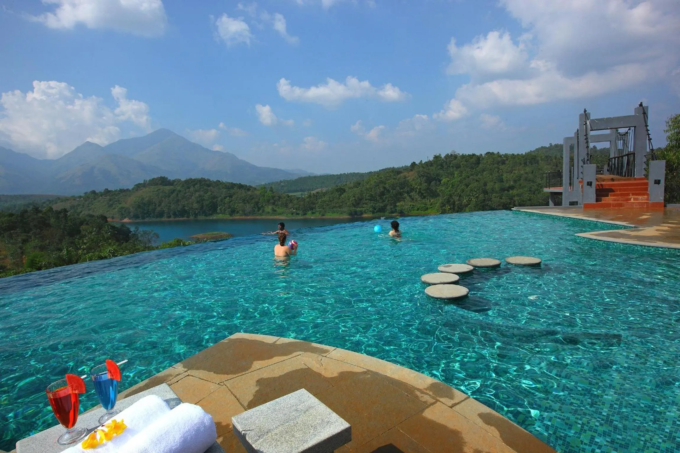 Swimming pool in Arayal Resort-A Unit of Sharoy Resort