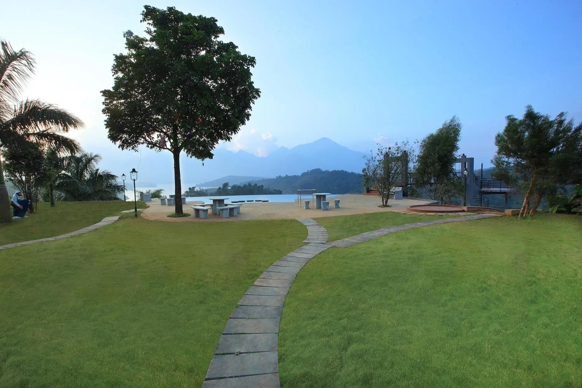 Garden view in Arayal Resort-A Unit of Sharoy Resort