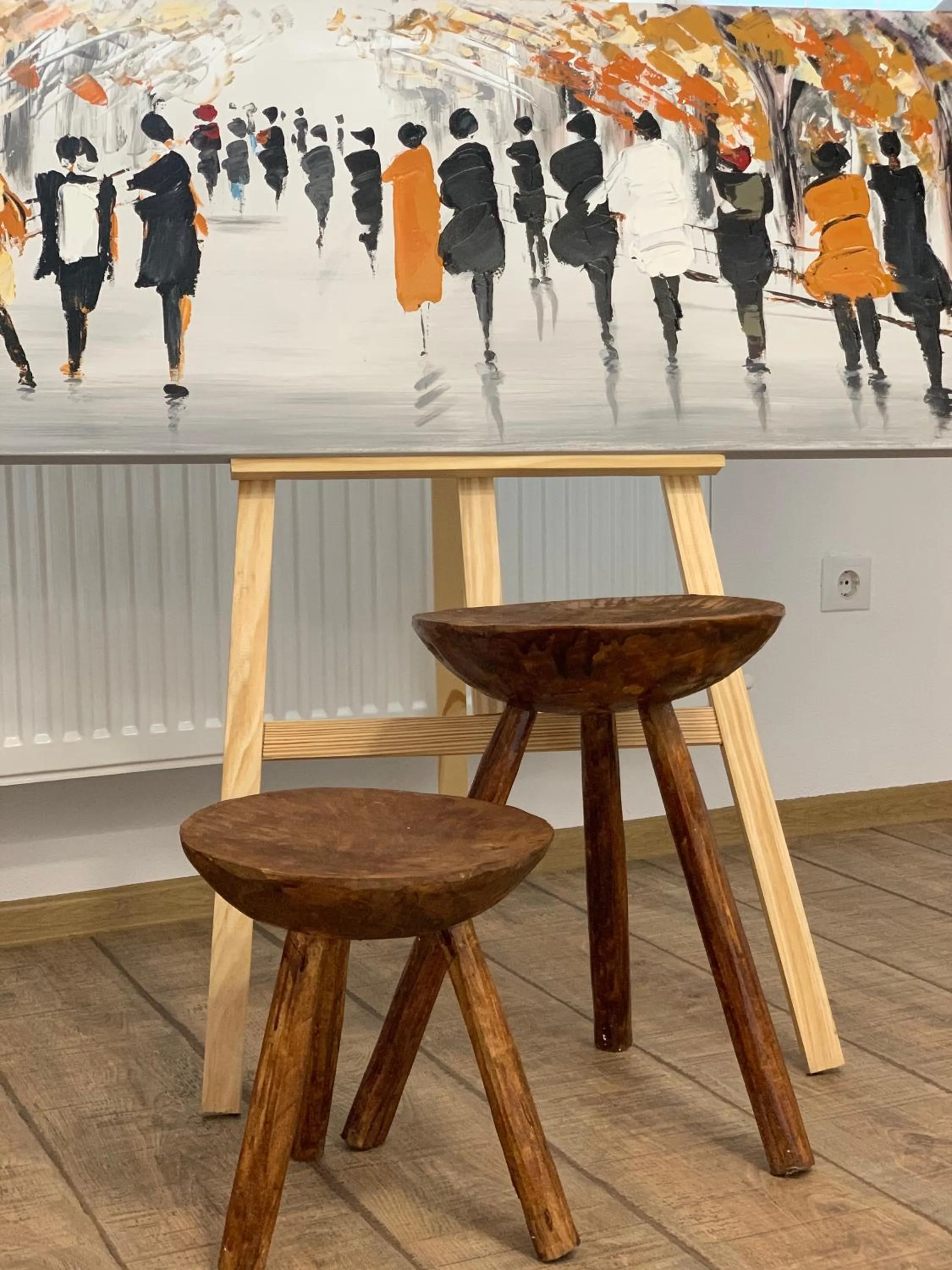 Property building in T House