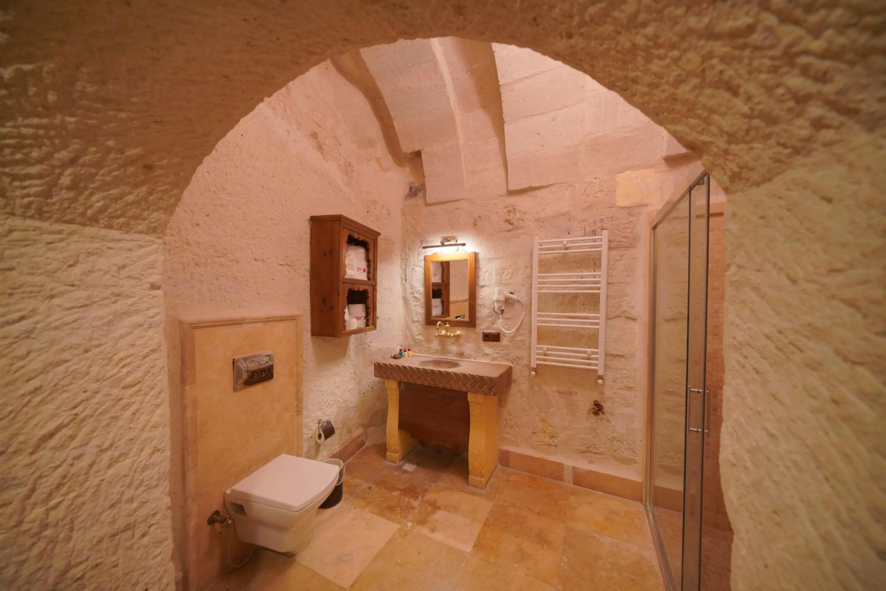 Bathroom in Fairyland Cave Hotel