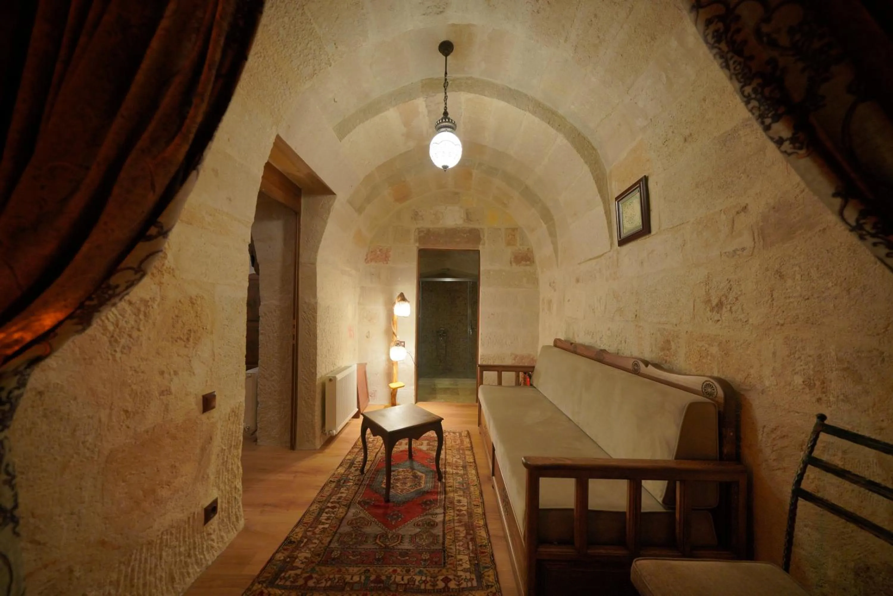 Seating area in Fairyland Cave Hotel
