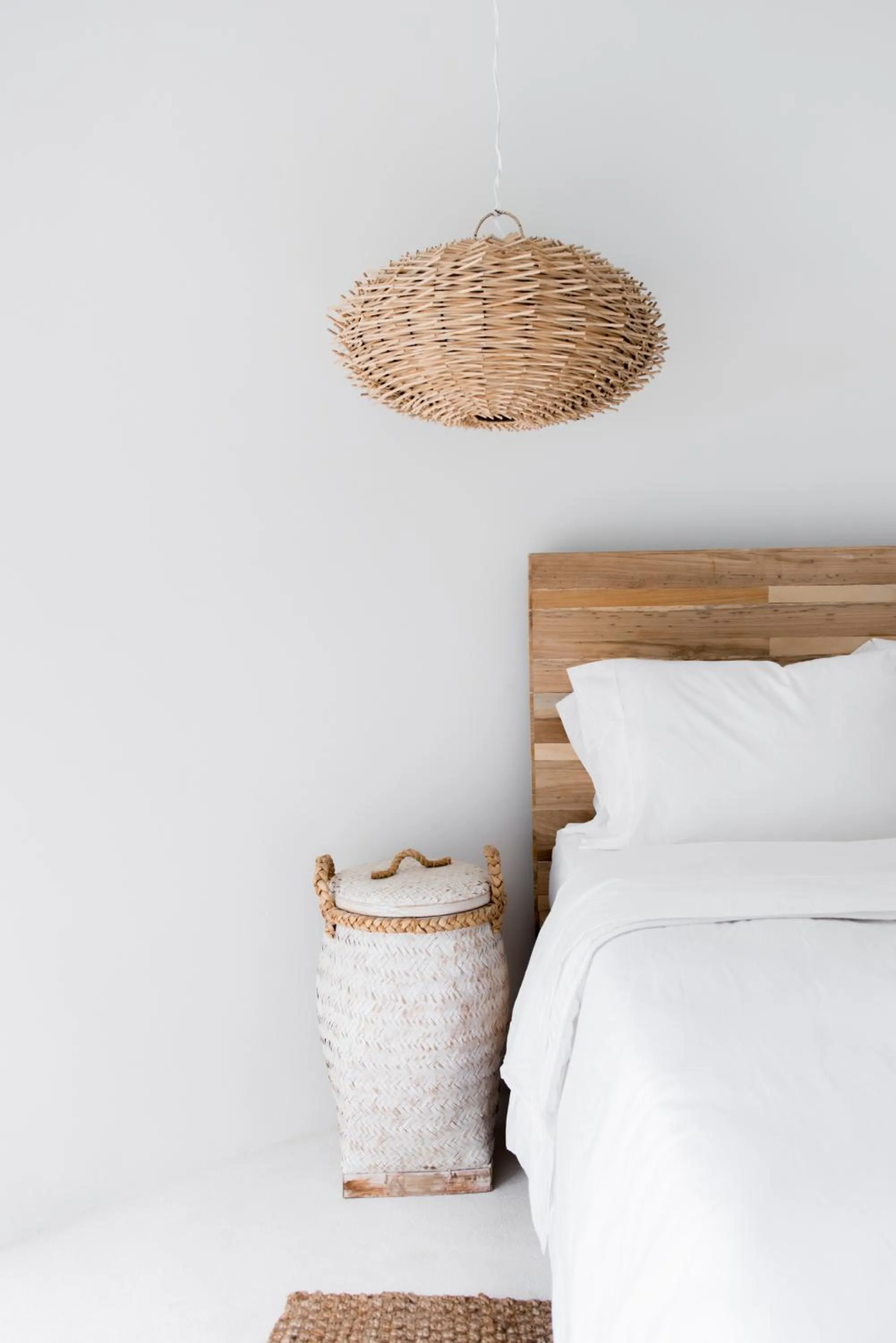 Bed in Igloo Beach Lodge