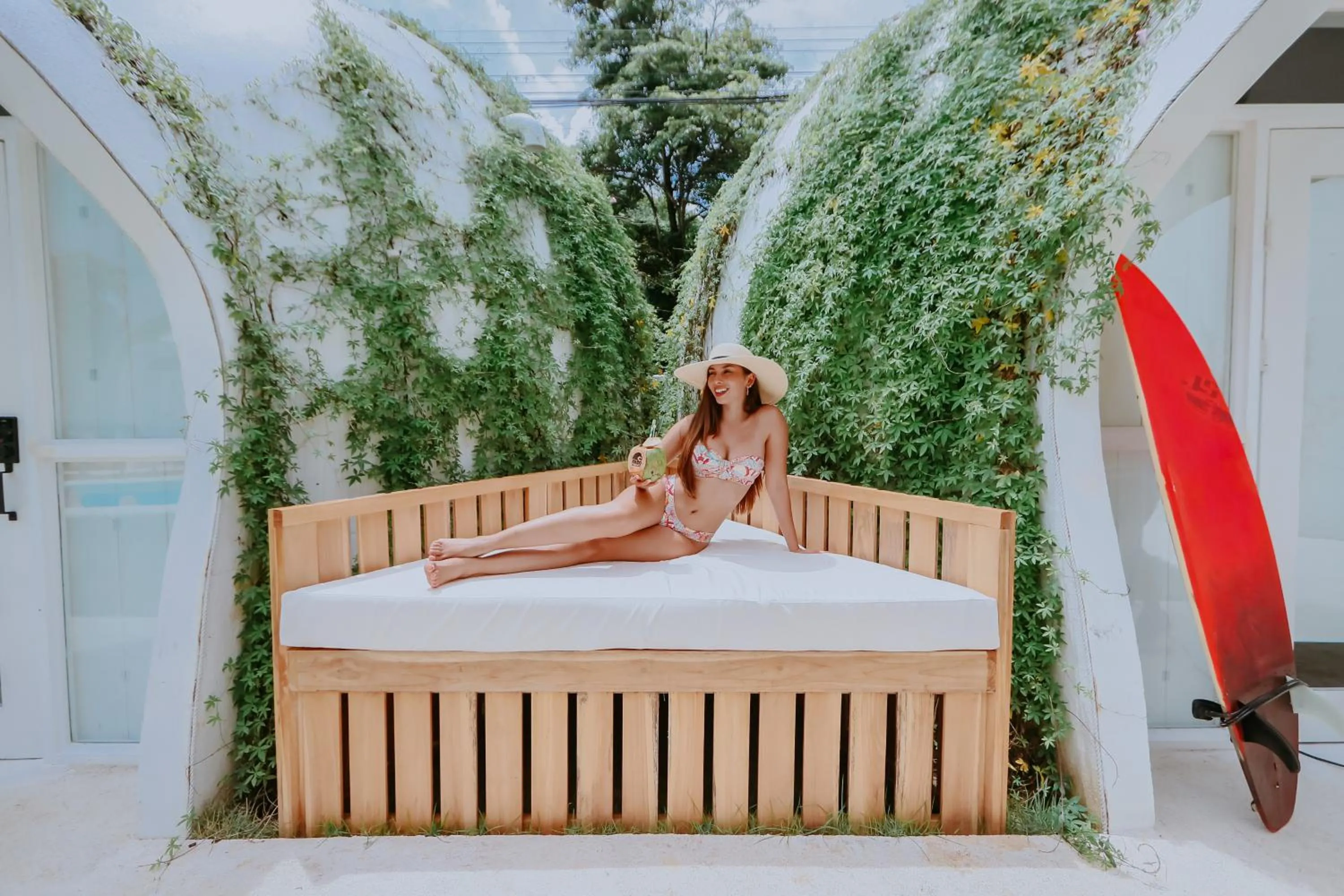 Natural landscape in Igloo Beach Lodge