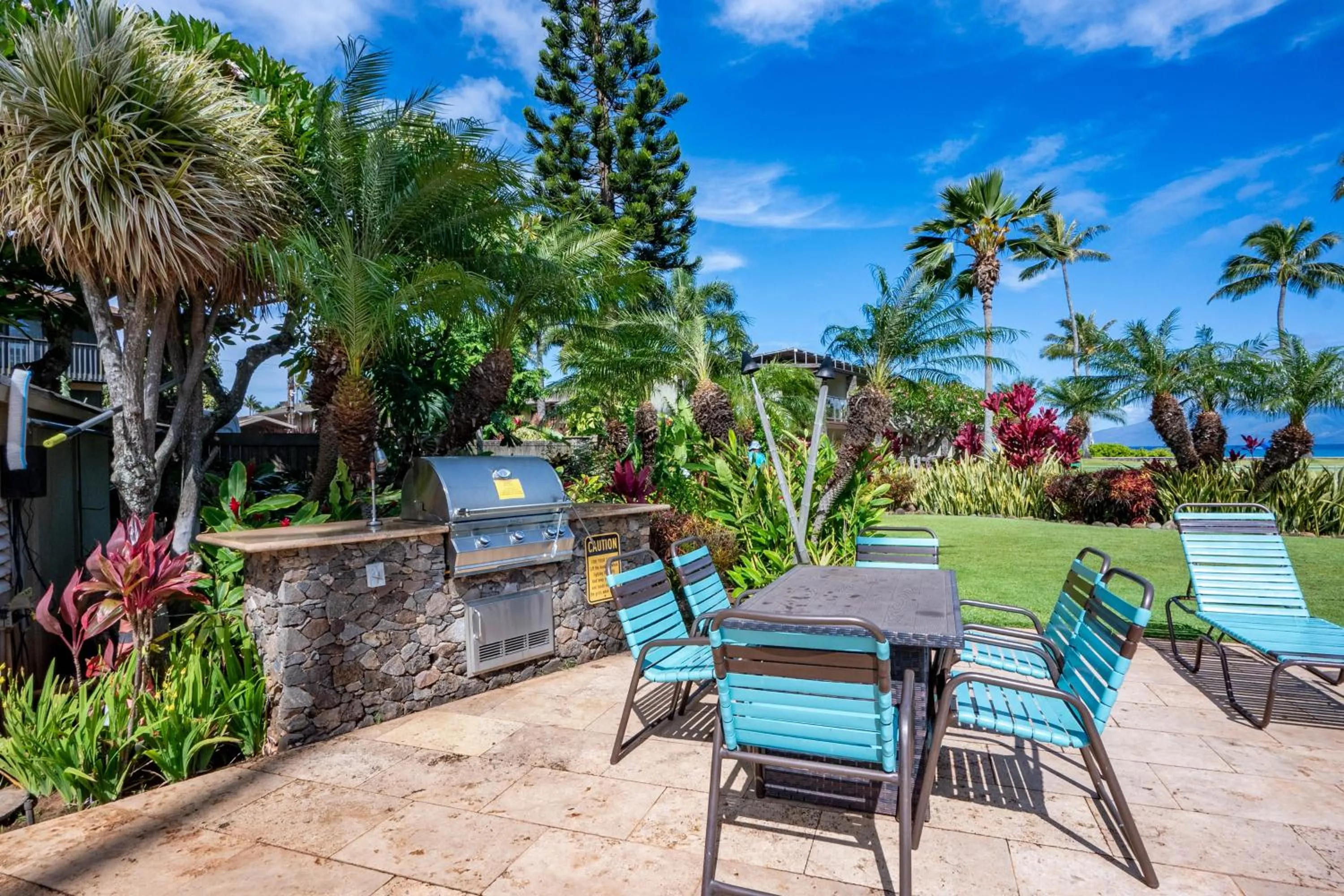 BBQ facilities in The Mauian Hotel