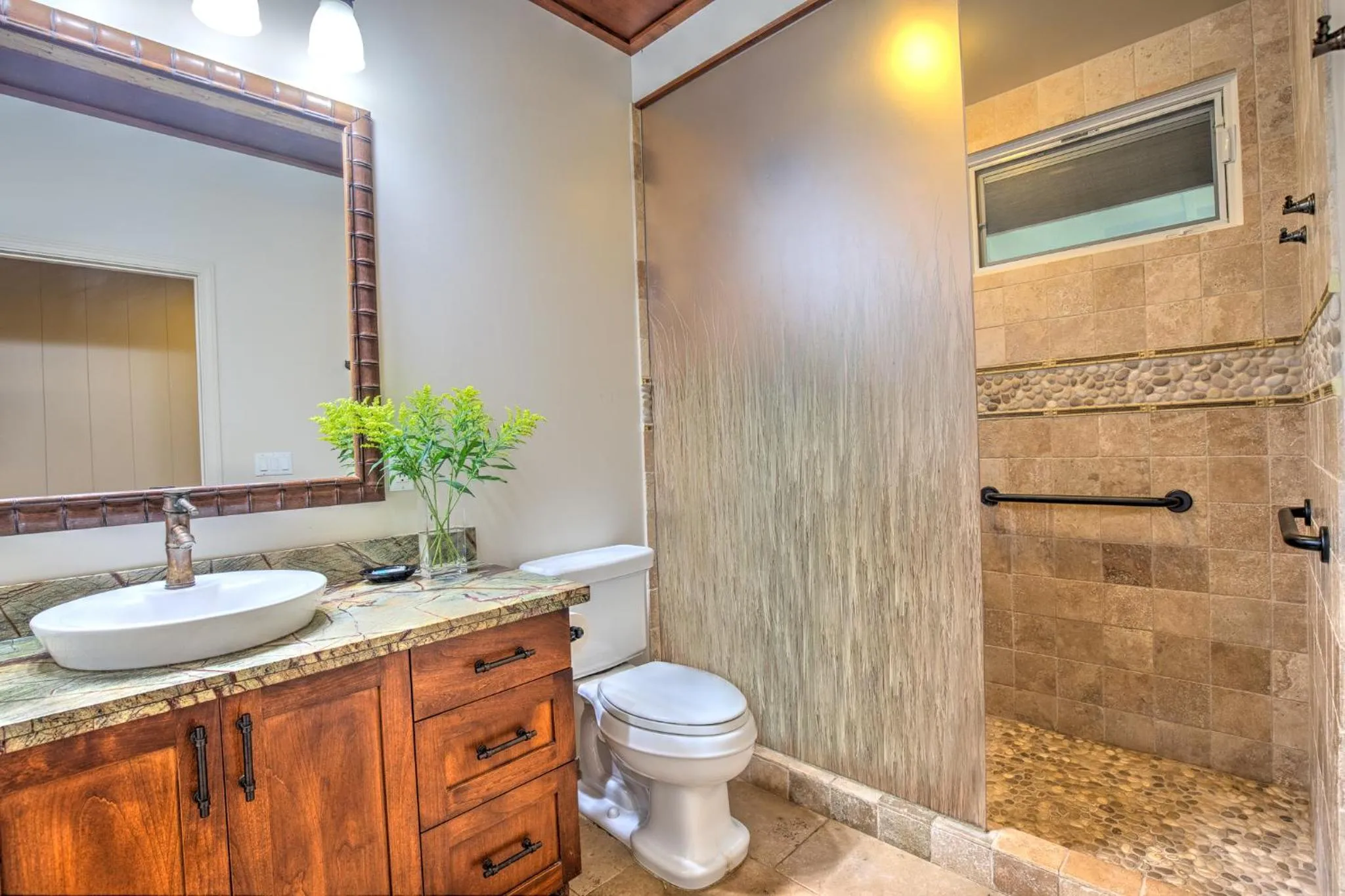 Bathroom in The Mauian Hotel