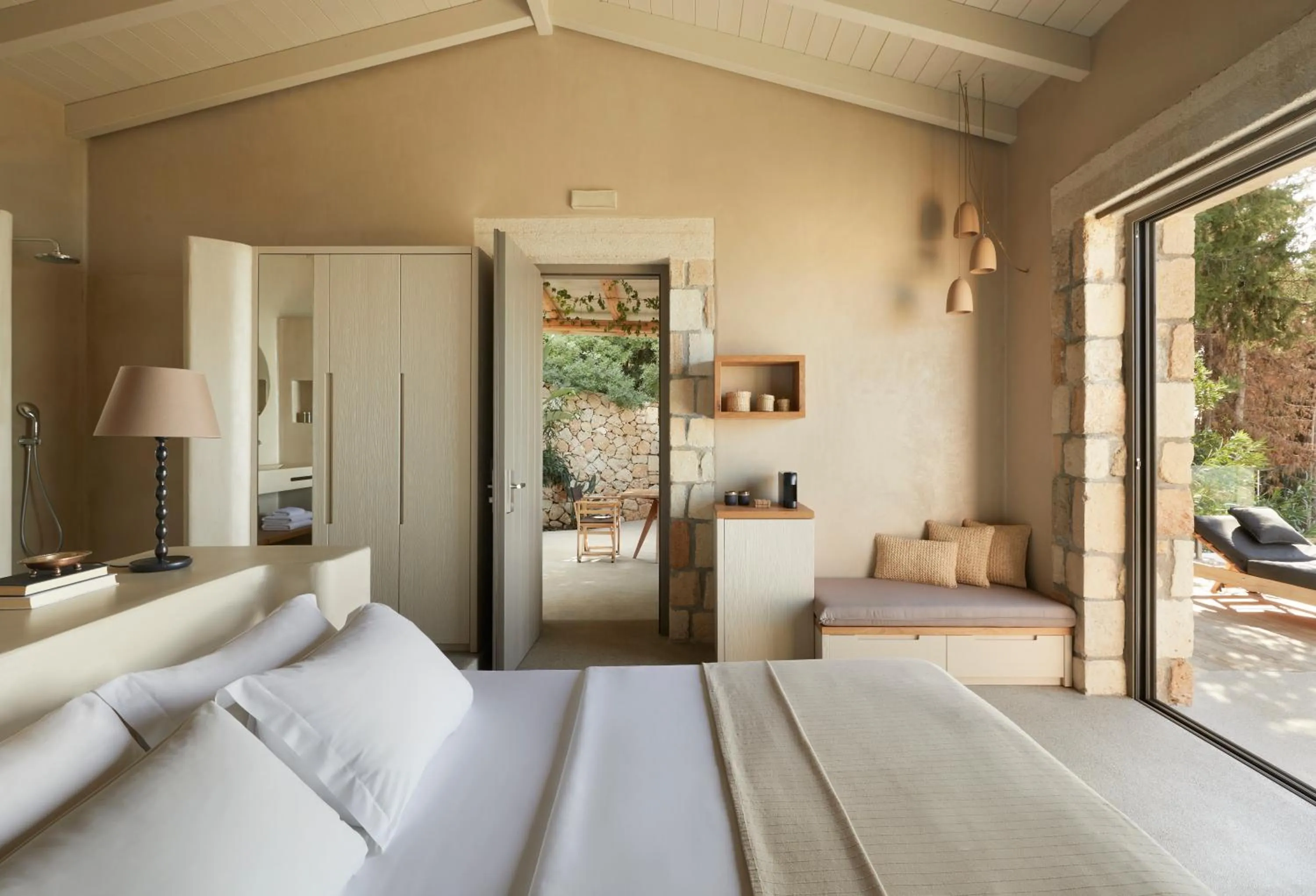 Bedroom, Bed in F ZEEN Kefalonia