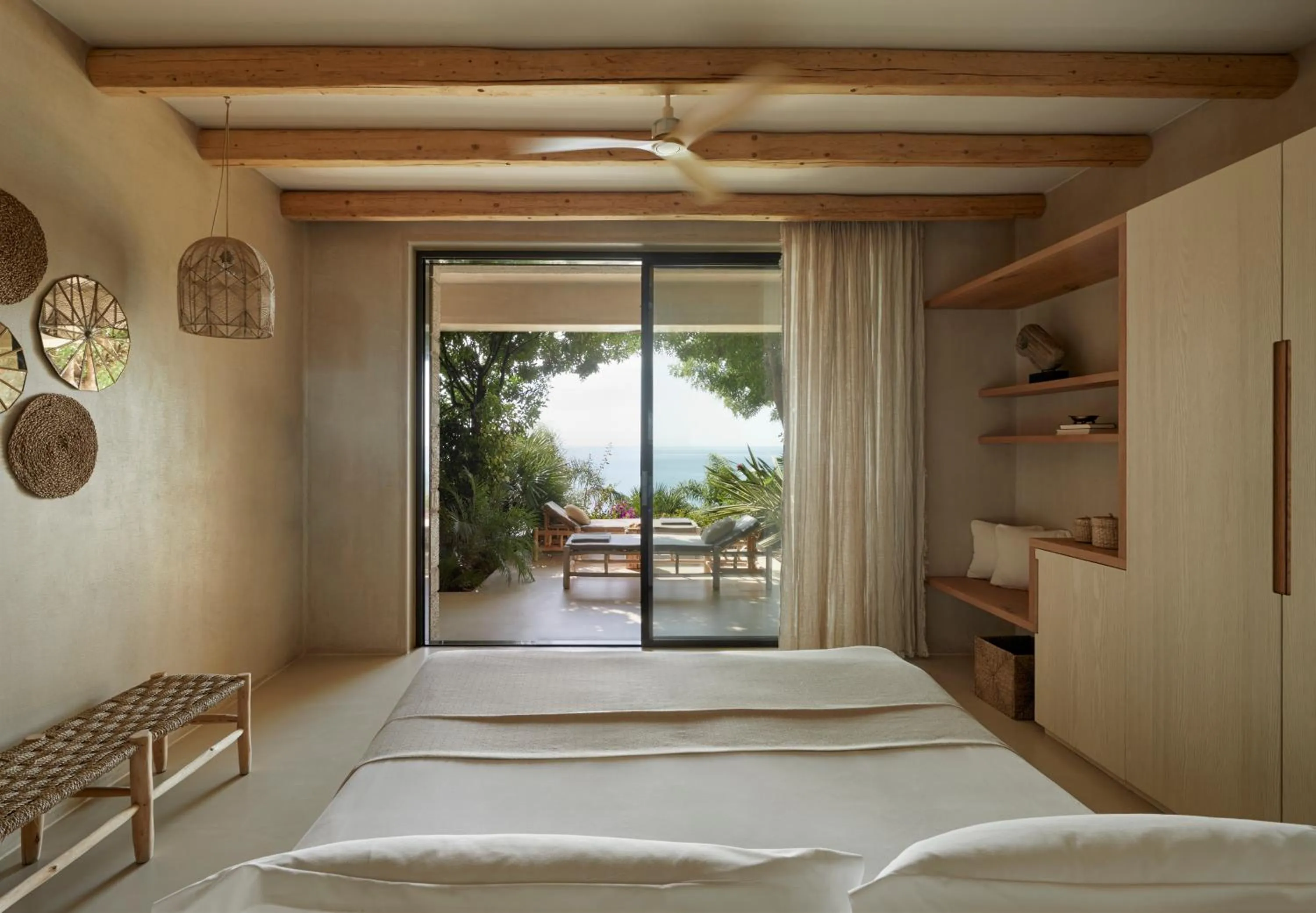 Bedroom, Bed in F ZEEN Kefalonia