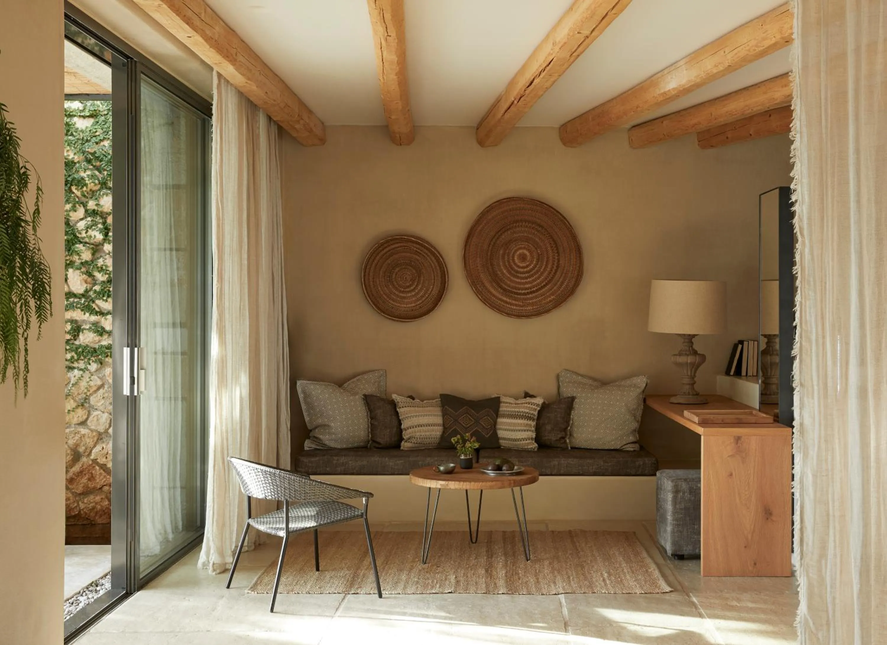 Living room in F ZEEN Kefalonia