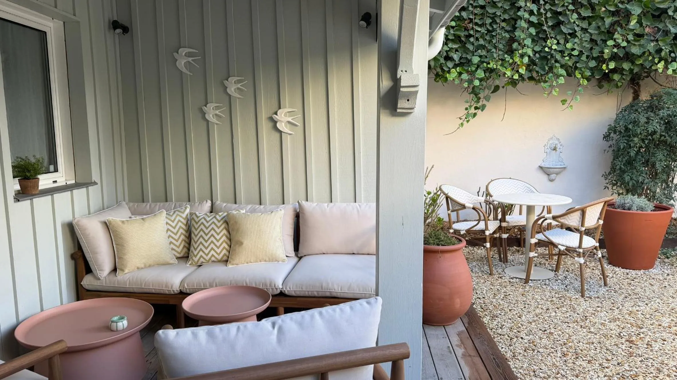 Patio in Hôtel Le Clos Huguerie - Boutique Hôtel - Bordeaux Centre