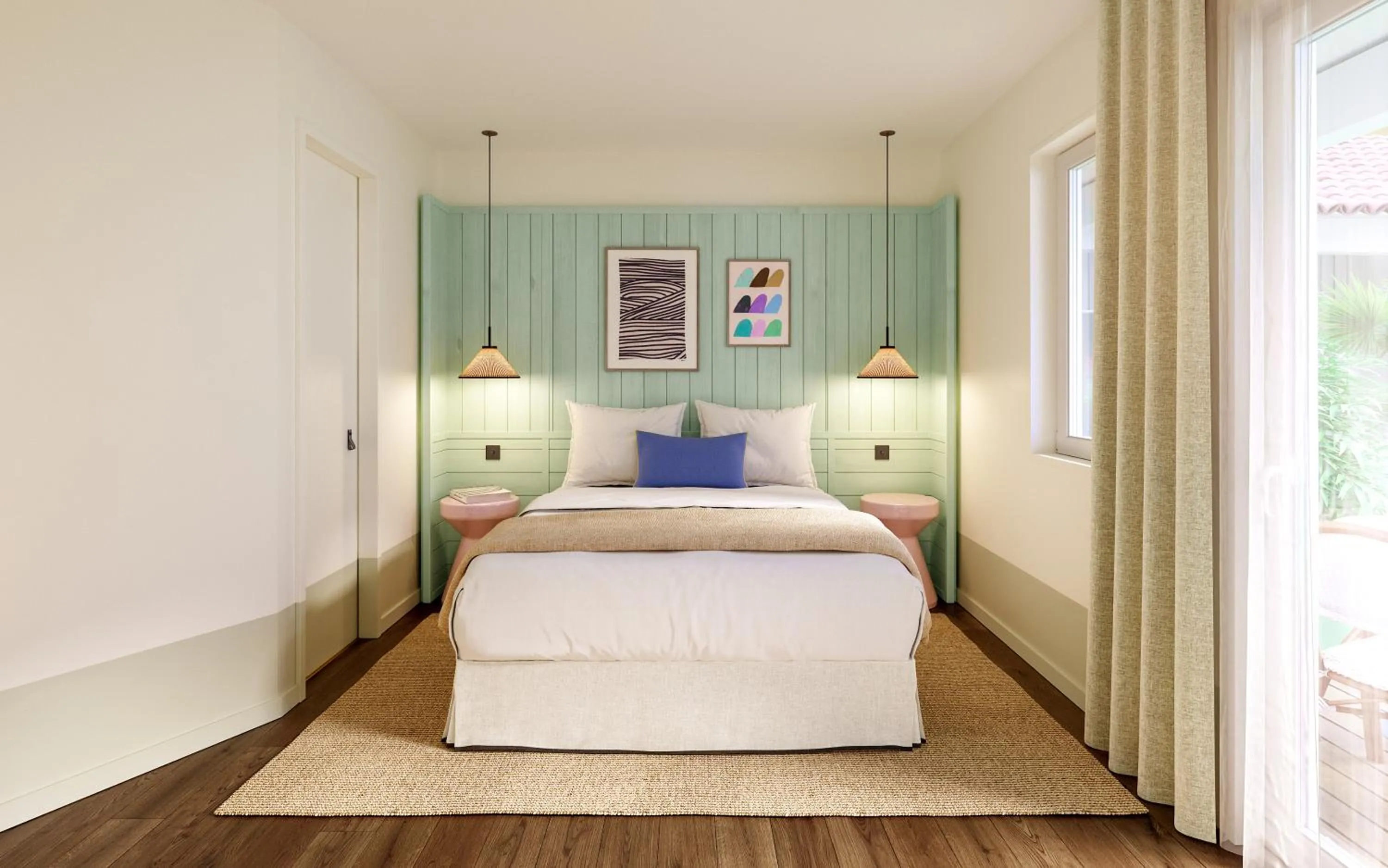 Bed in Hôtel Le Clos Huguerie Bordeaux Centre - Ex Maison du Lierre