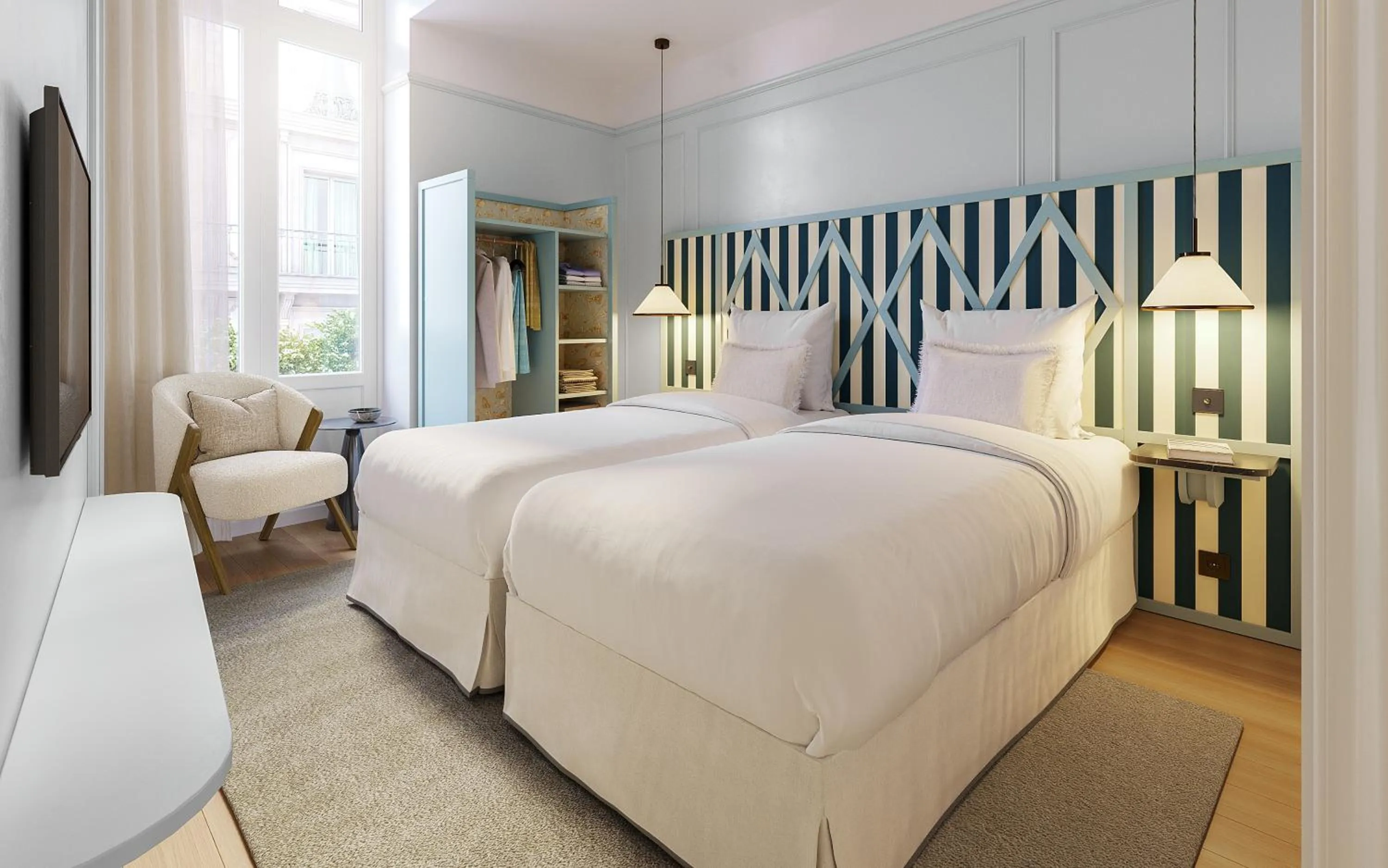 Bed in Hôtel Le Clos Huguerie Bordeaux Centre - Ex Maison du Lierre