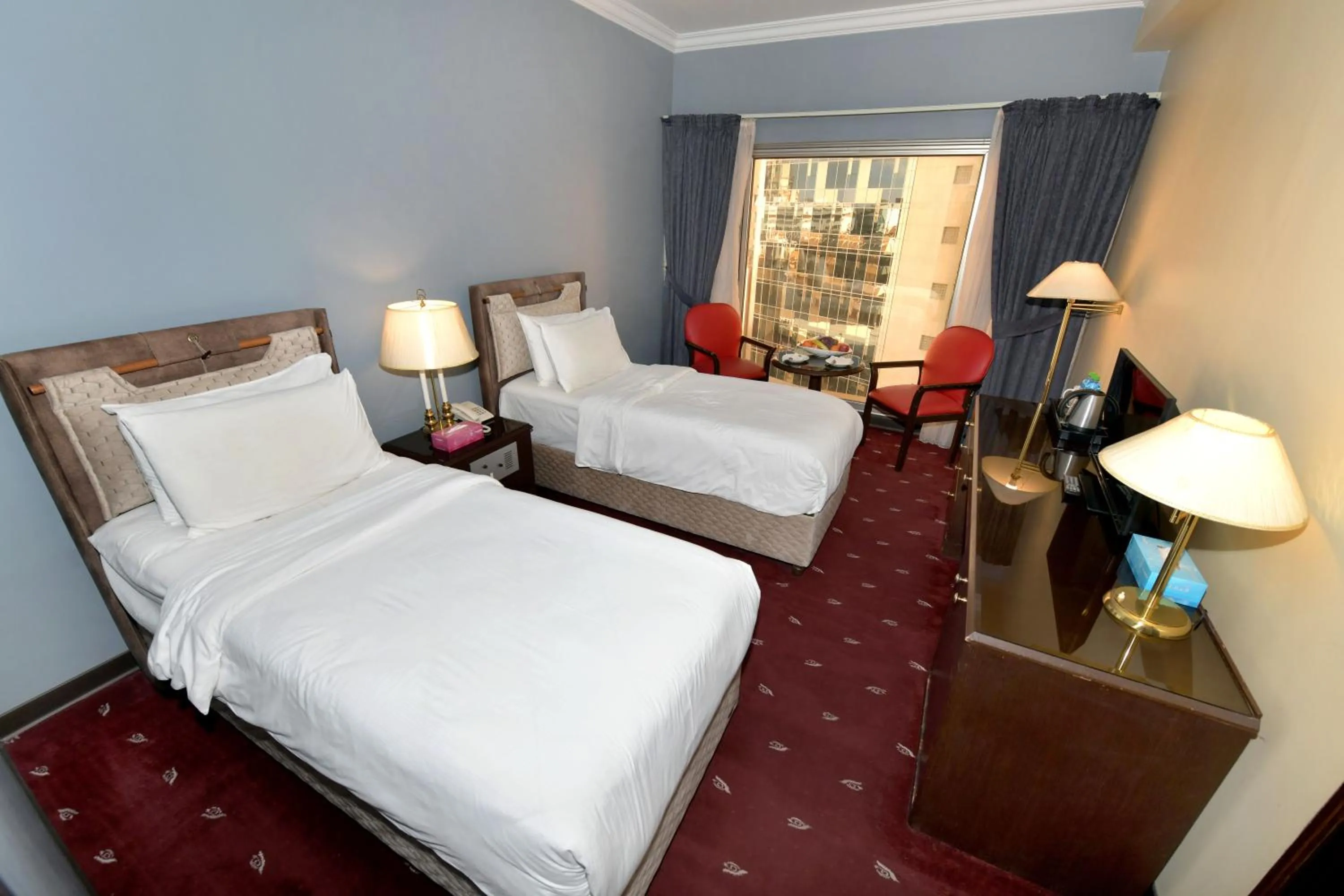 Bed in Carlton Tower Hotel Kuwait