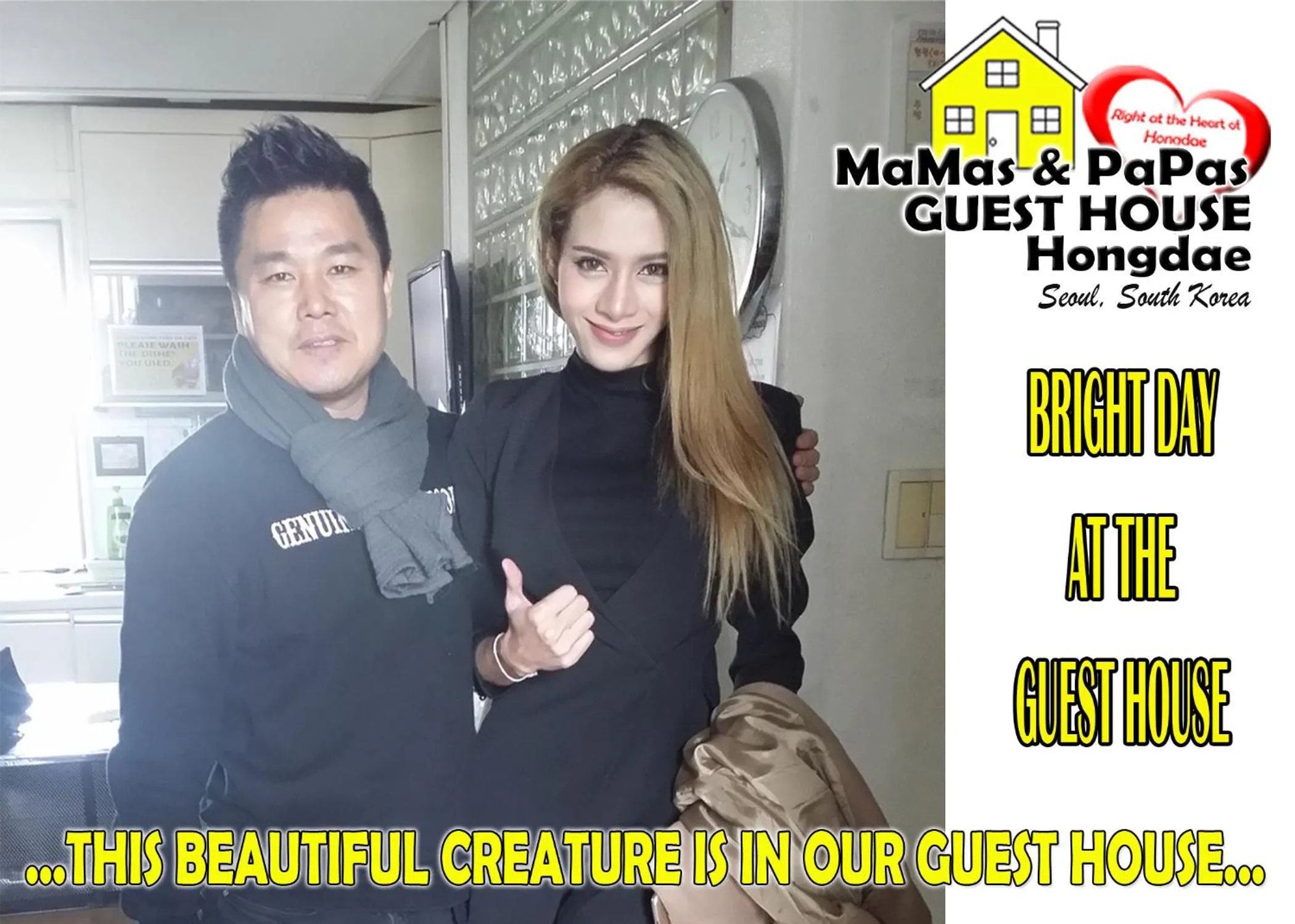 Mamas and Papas Guesthouse and Apartments in Seoul